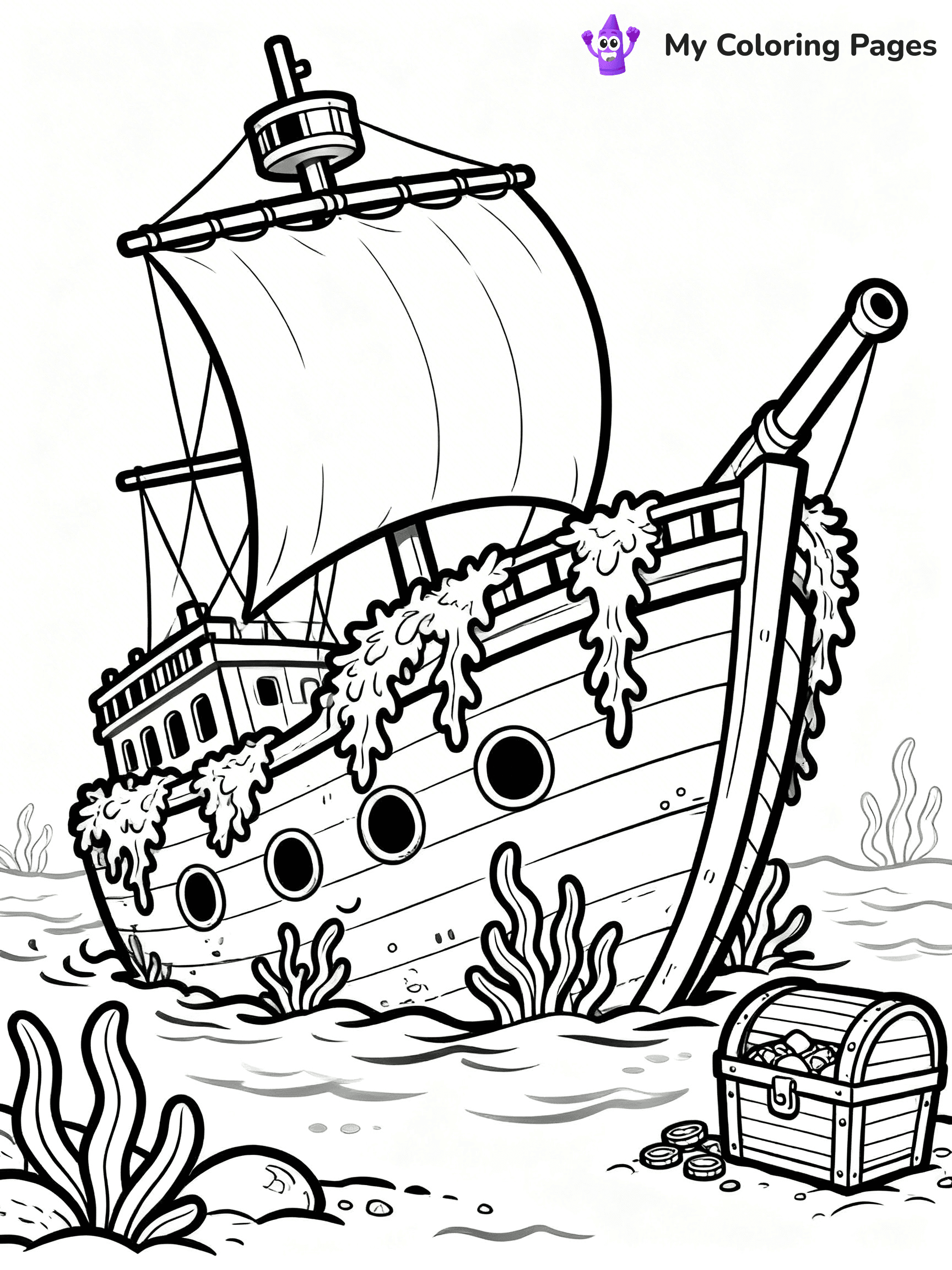 Sea Monster Coloring Pages - 25