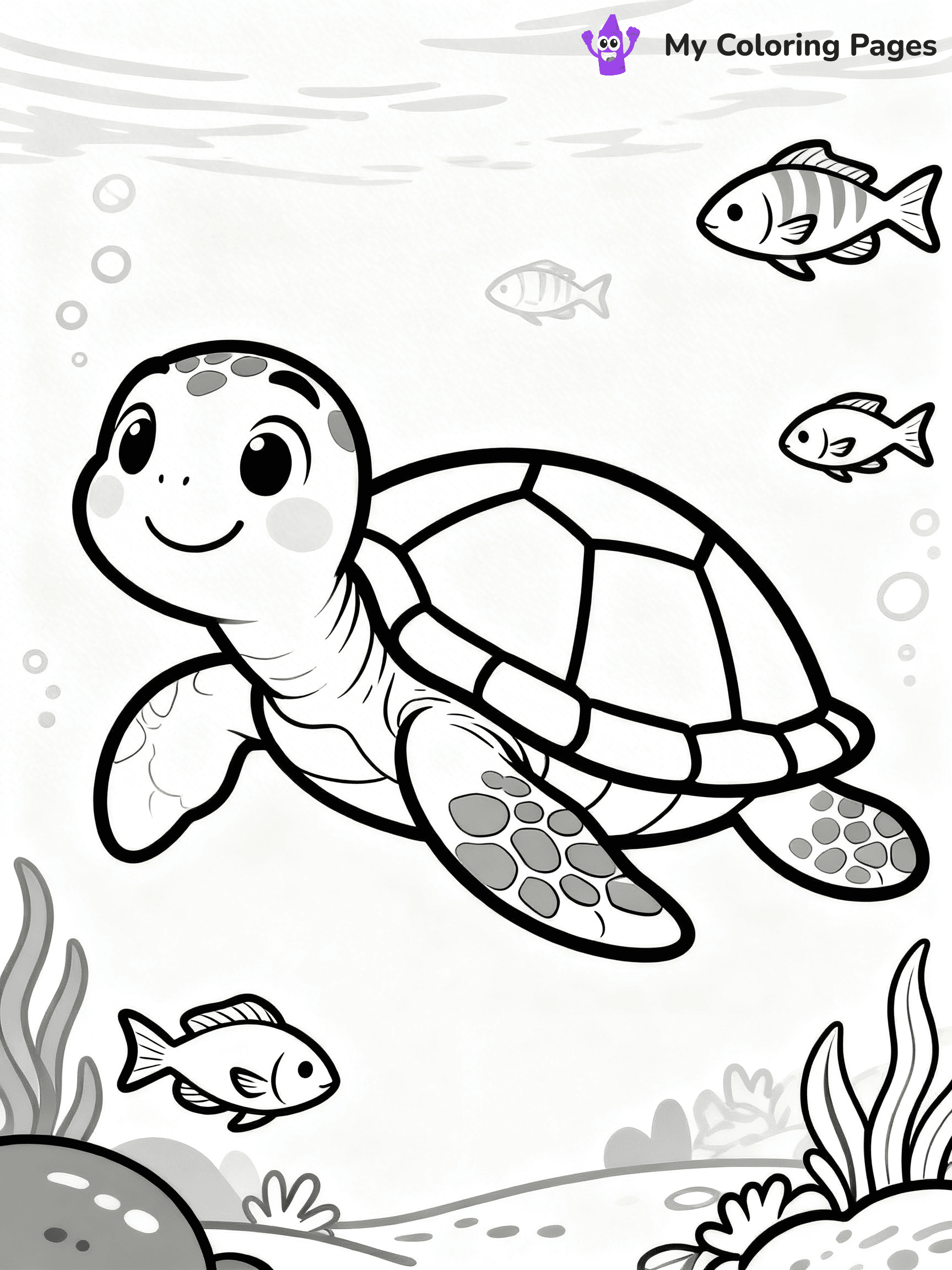 Sea Monster Coloring Pages - 16