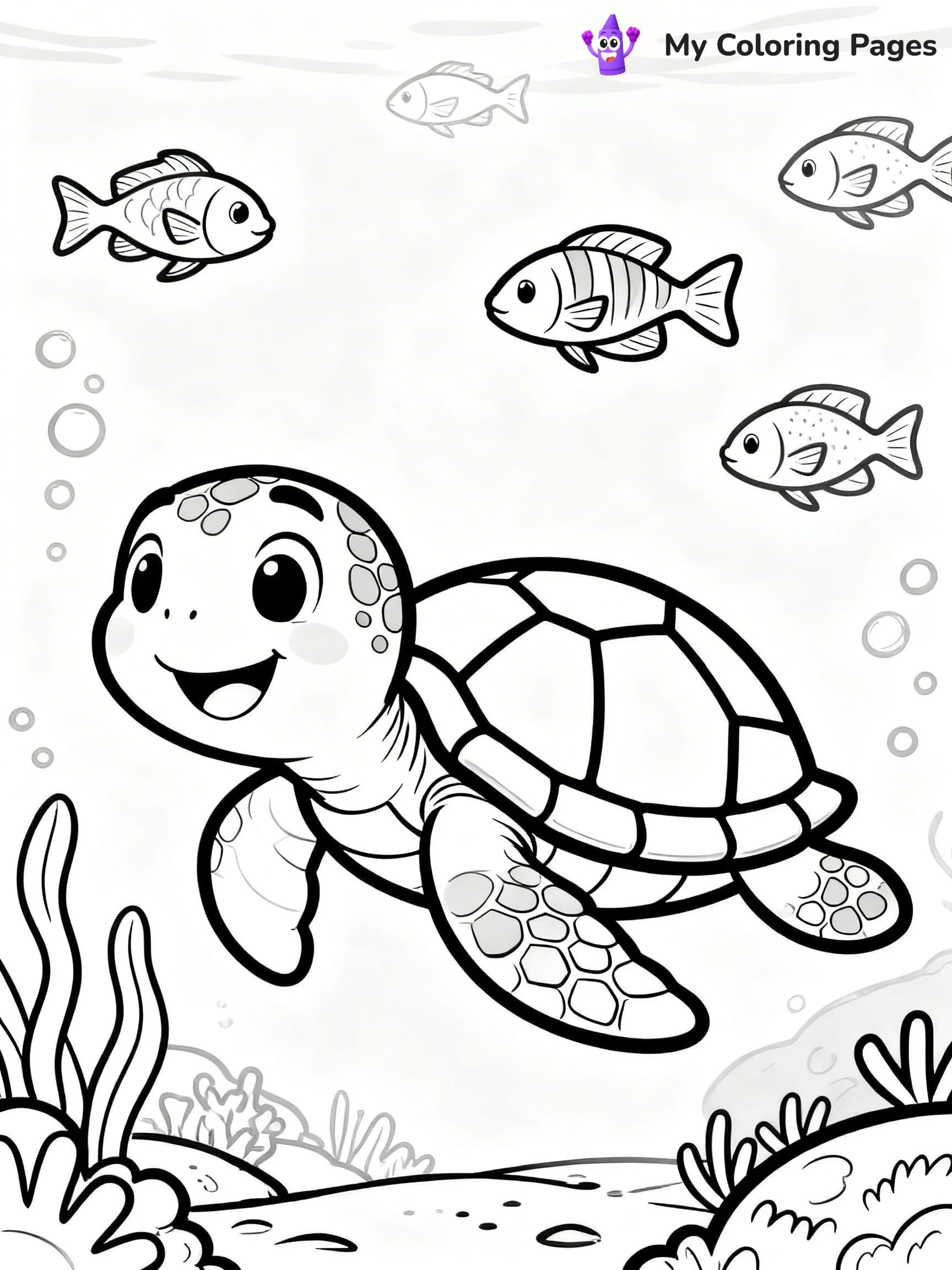 Sea Monster Coloring Pages - 15