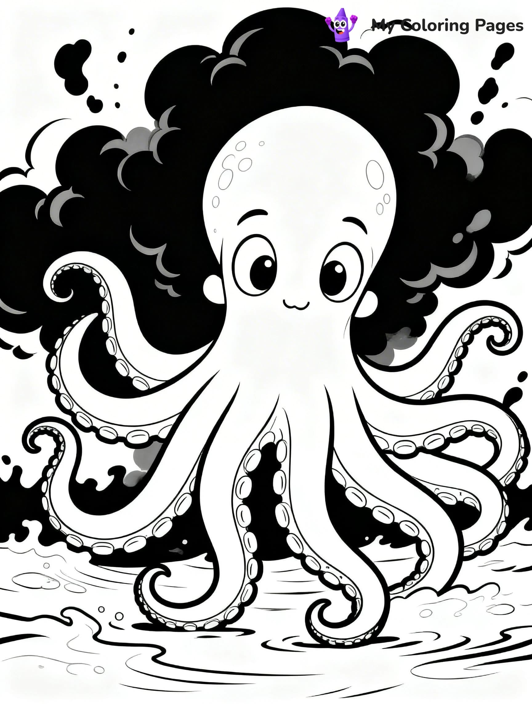 Sea Monster Coloring Pages - 12