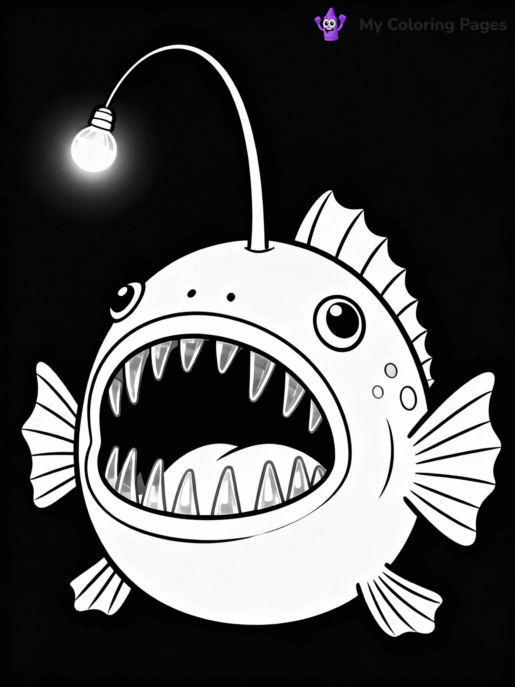 Sea Monster Coloring Pages - 7