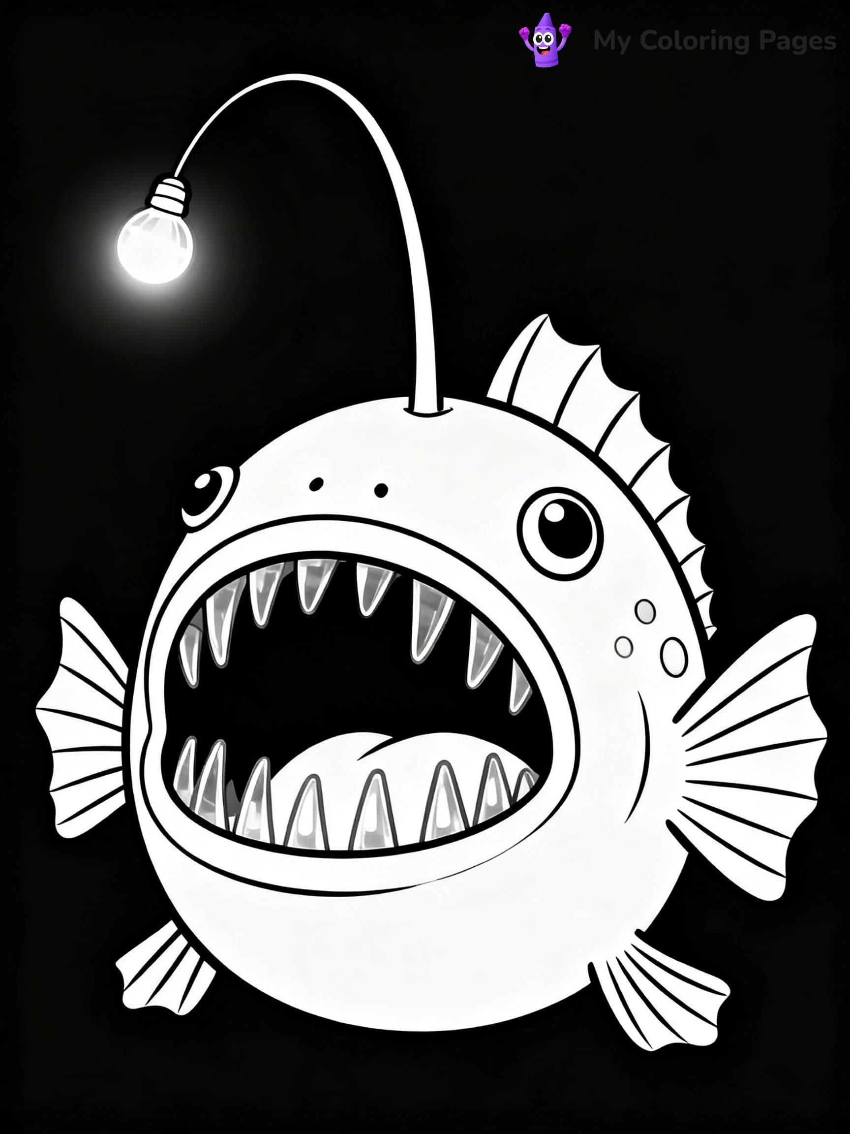 Sea Monster Coloring Pages - 7