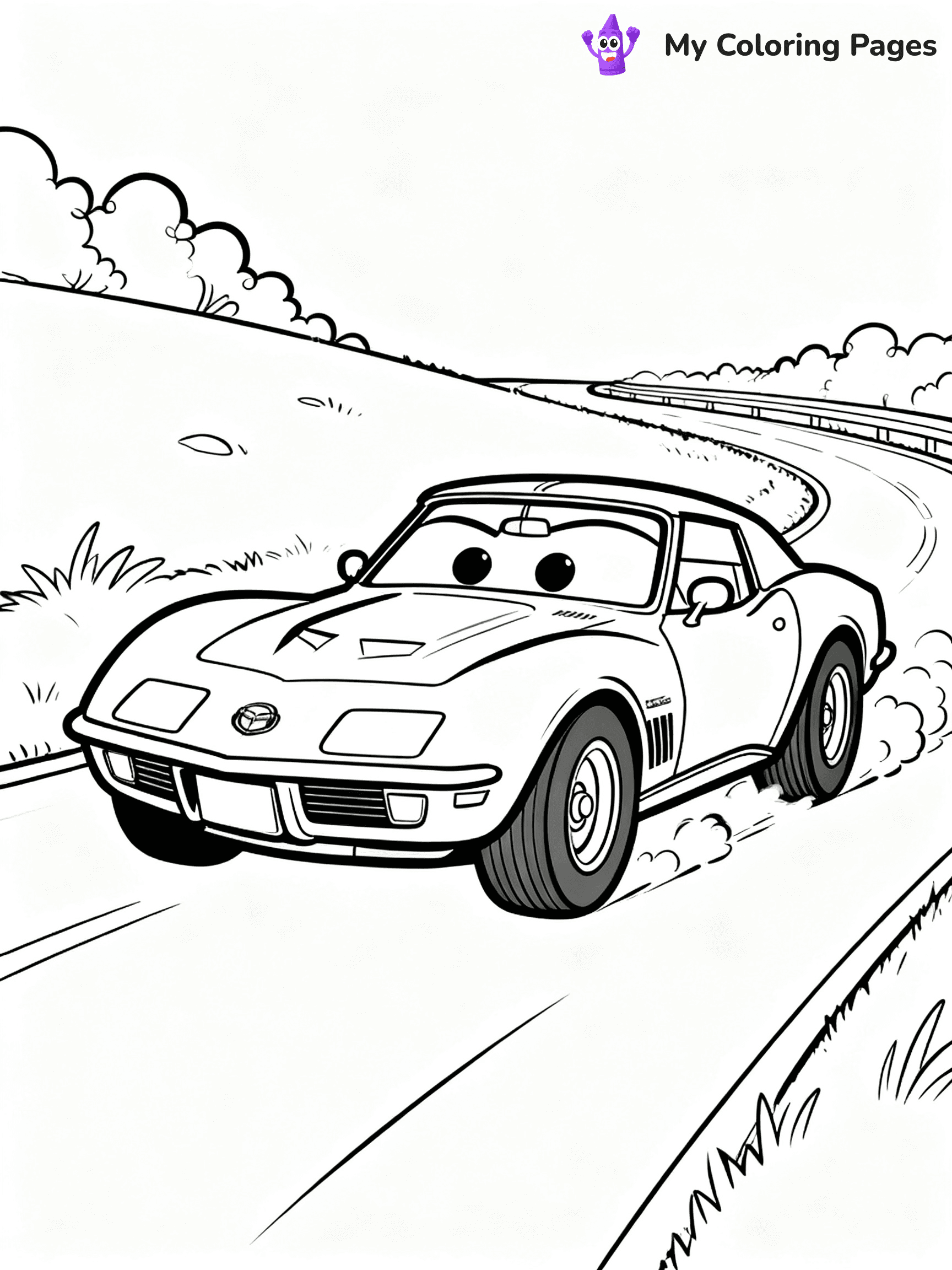 Classic Car Coloring Pages - 149