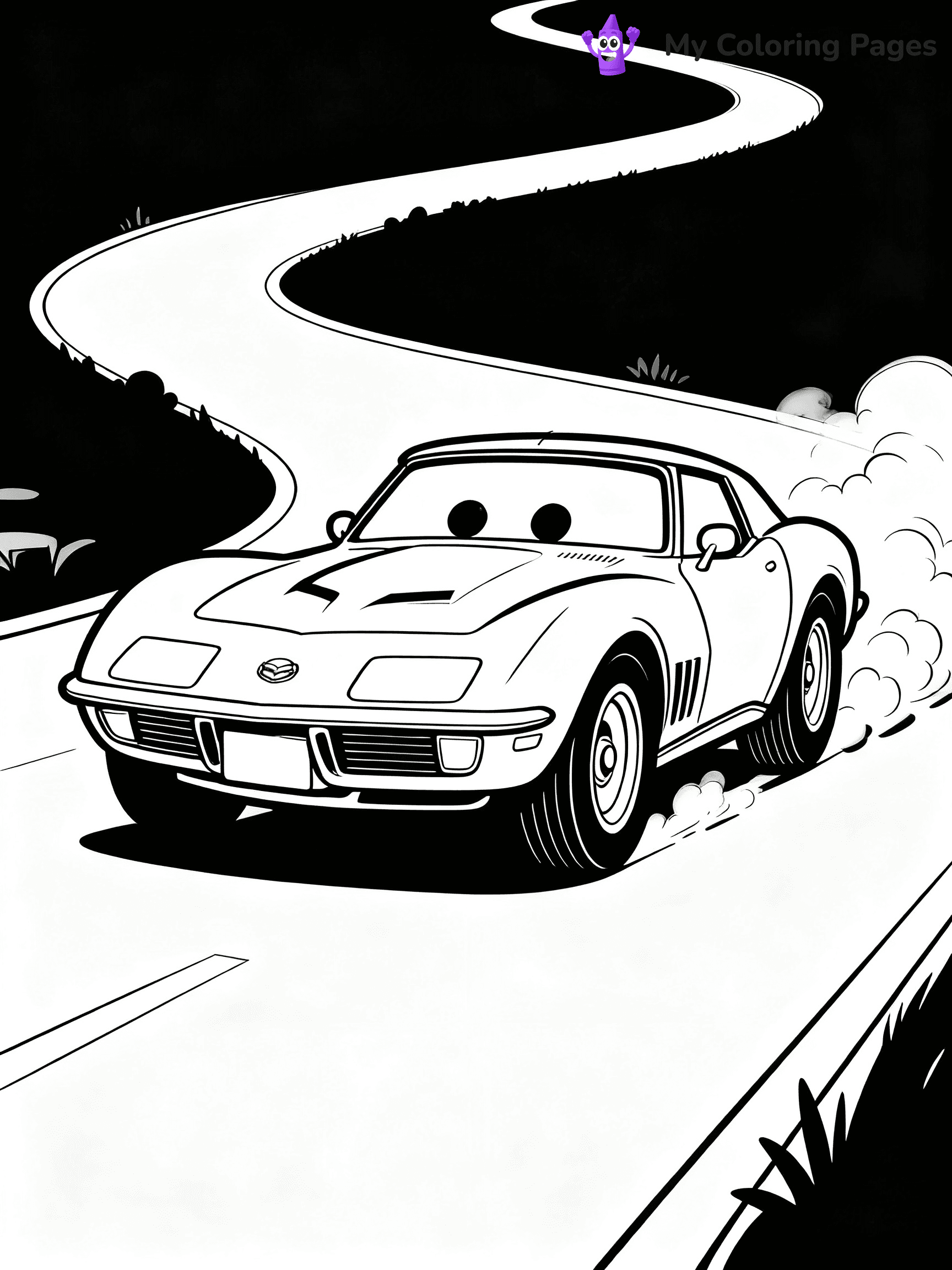 Classic Car Coloring Pages - 147