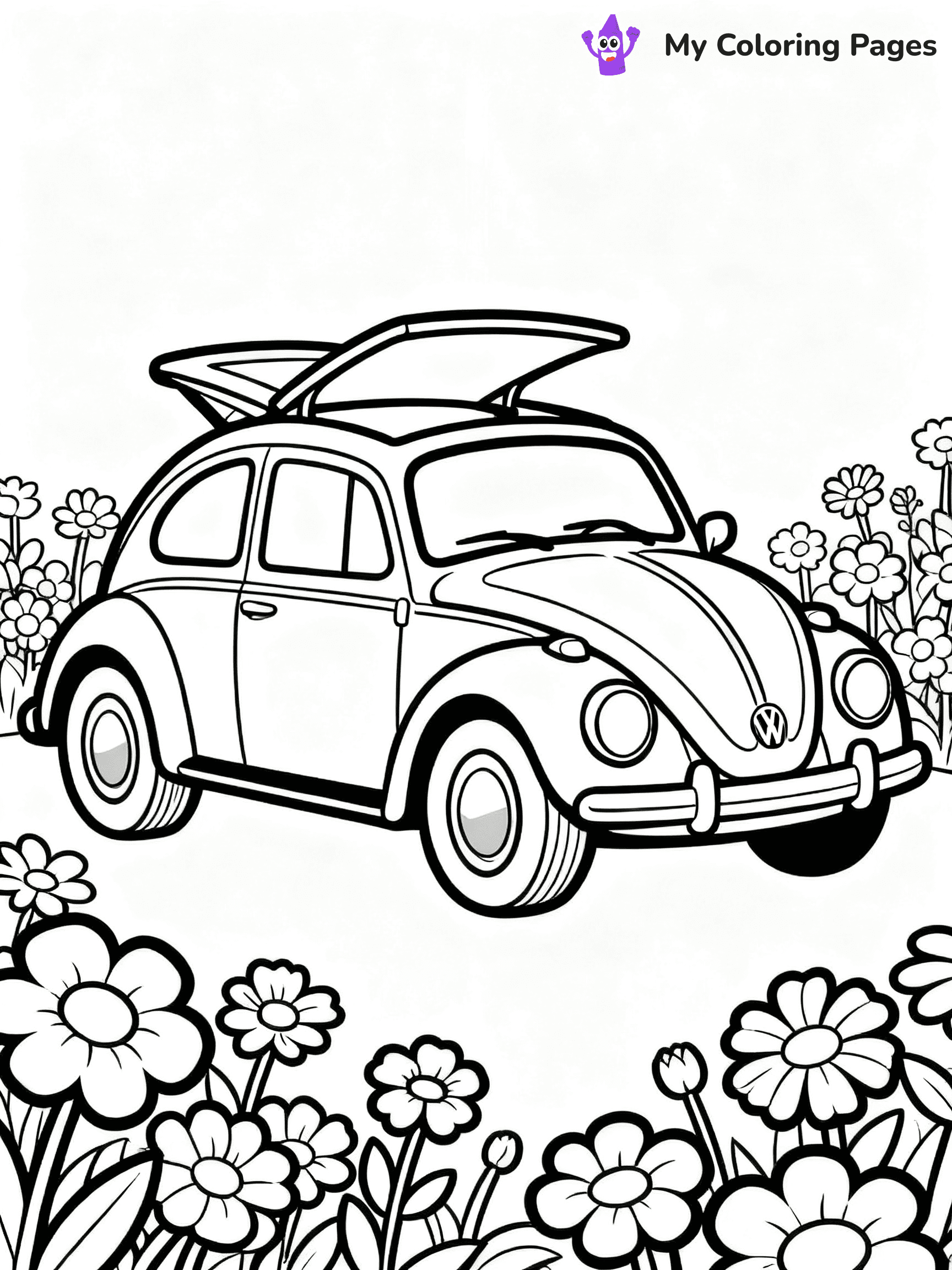 Classic Car Coloring Pages - 146