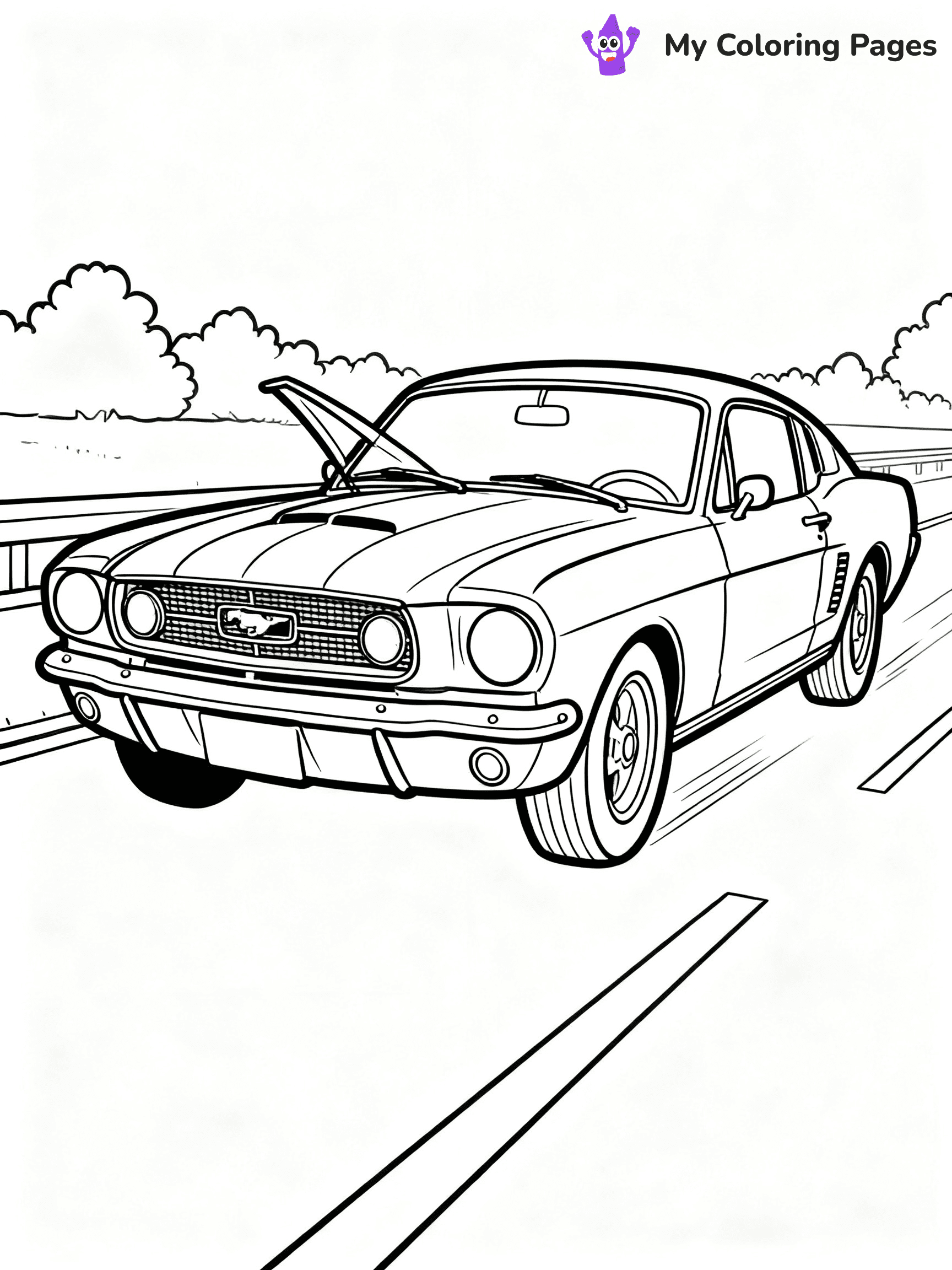 Classic Car Coloring Pages - 138