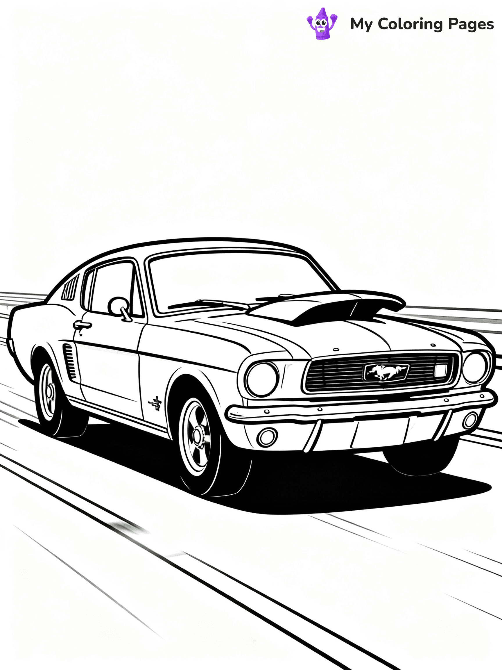 Classic Car Coloring Pages - 137