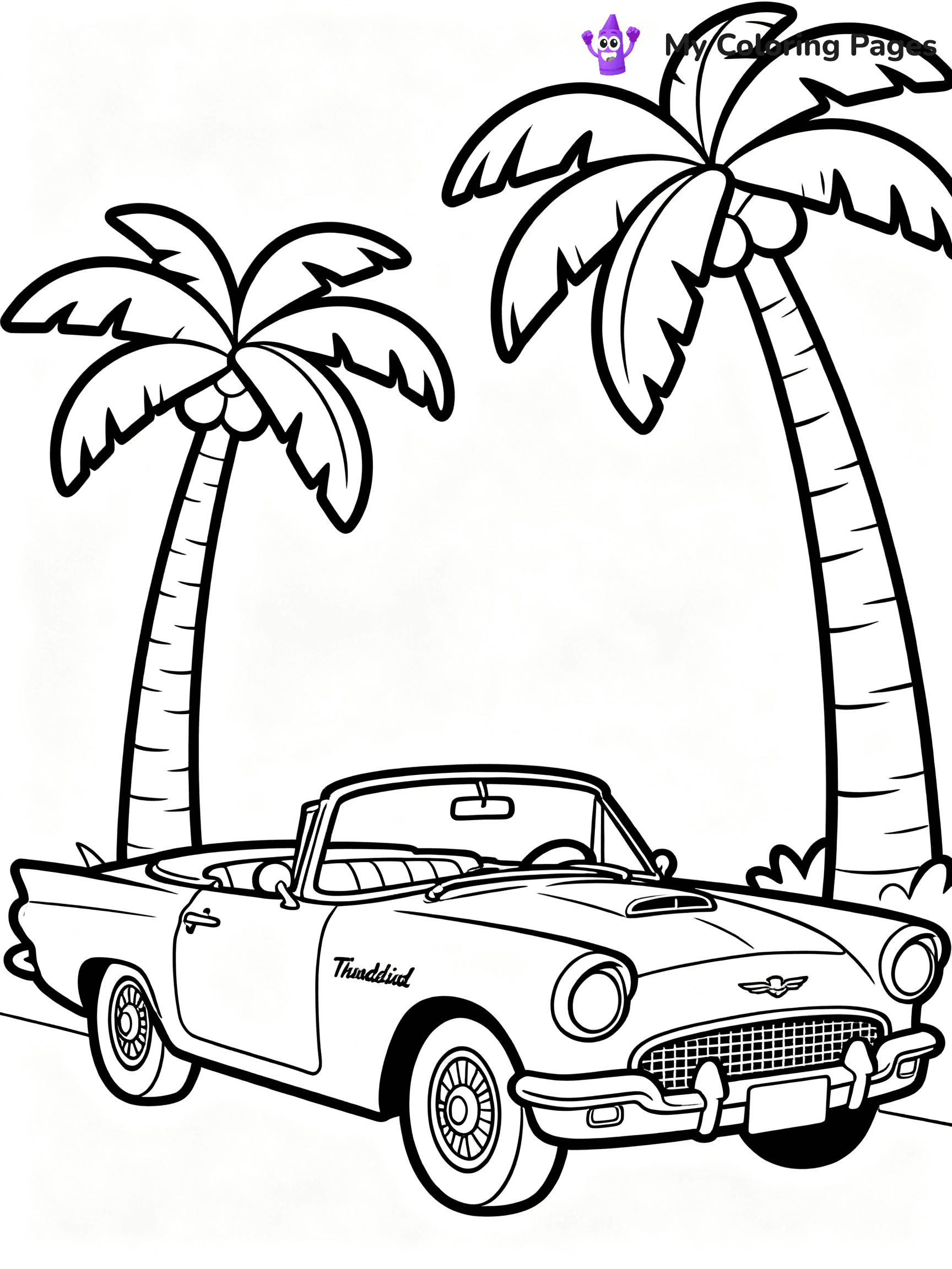 Classic Car Coloring Pages - 132