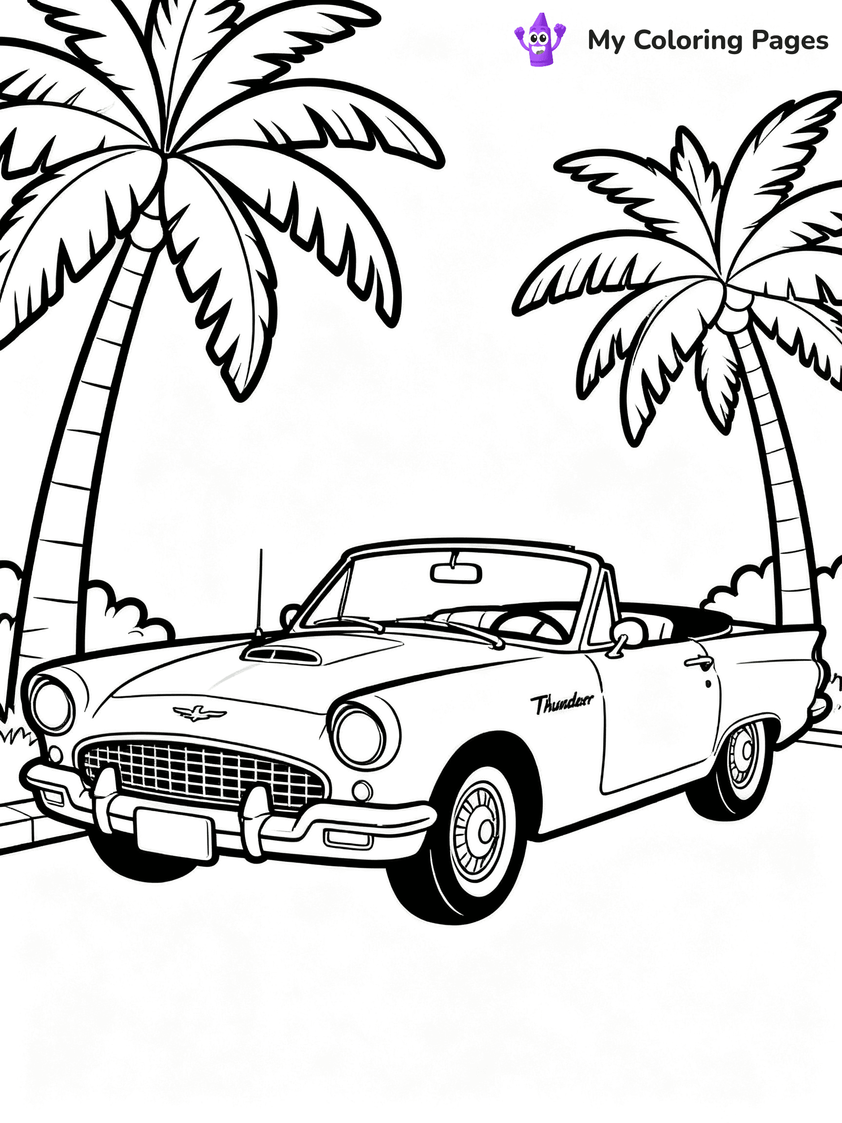 Classic Car Coloring Pages - 130