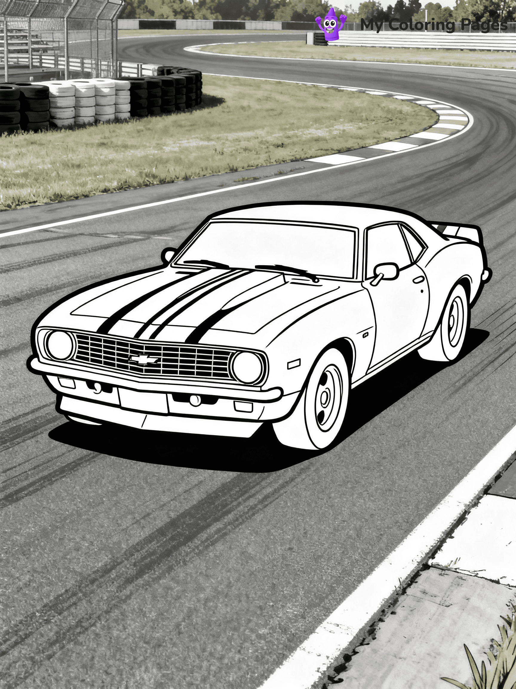 Classic Car Coloring Pages - 119