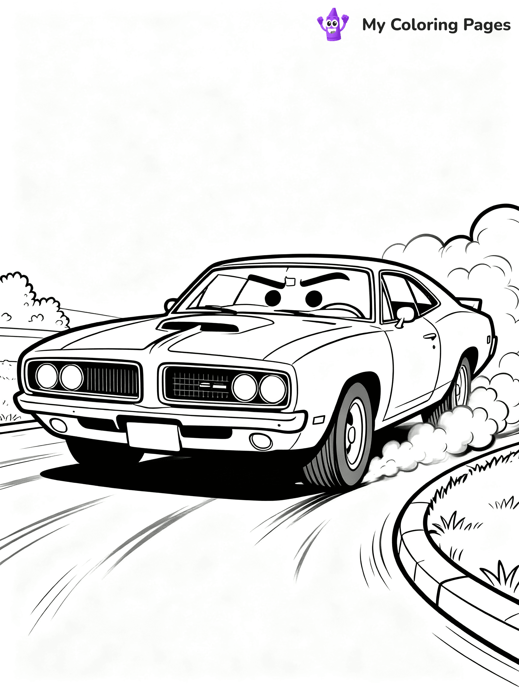 Classic Car Coloring Pages - 111