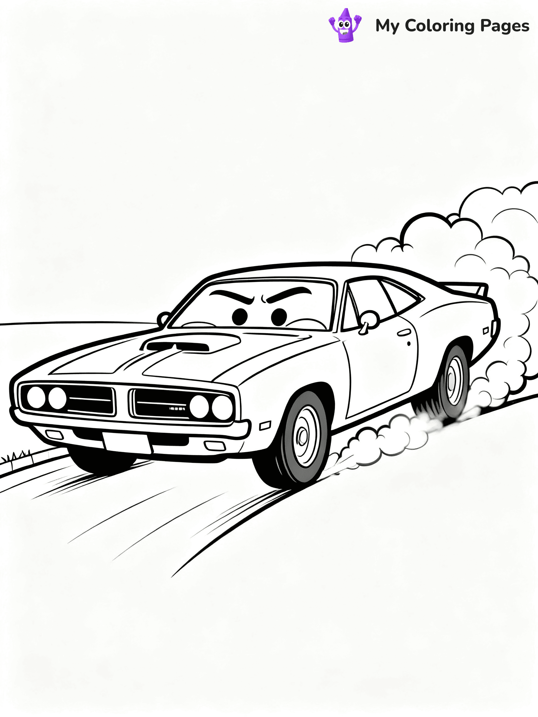 Classic Car Coloring Pages - 110