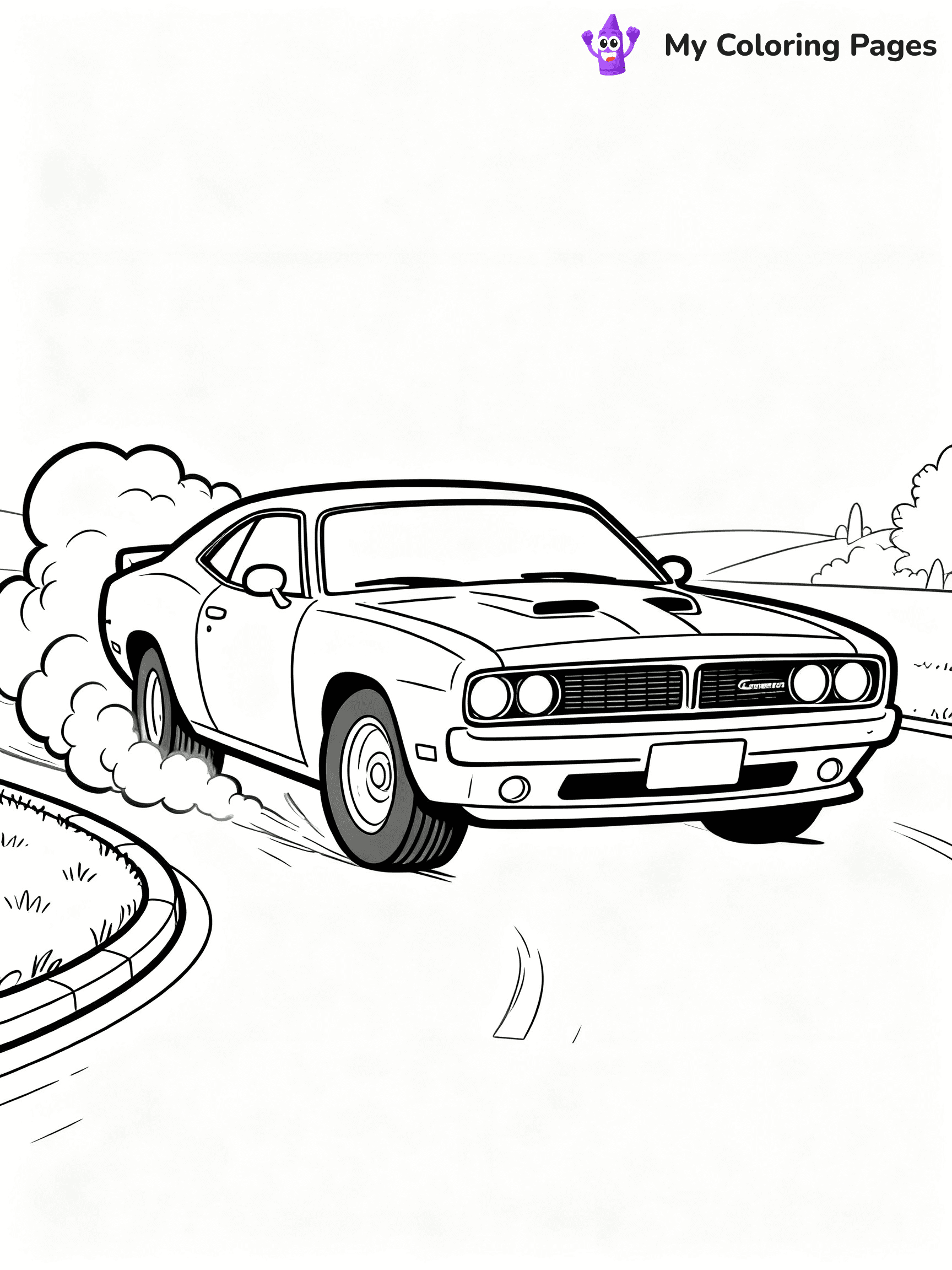 Classic Car Coloring Pages - 109
