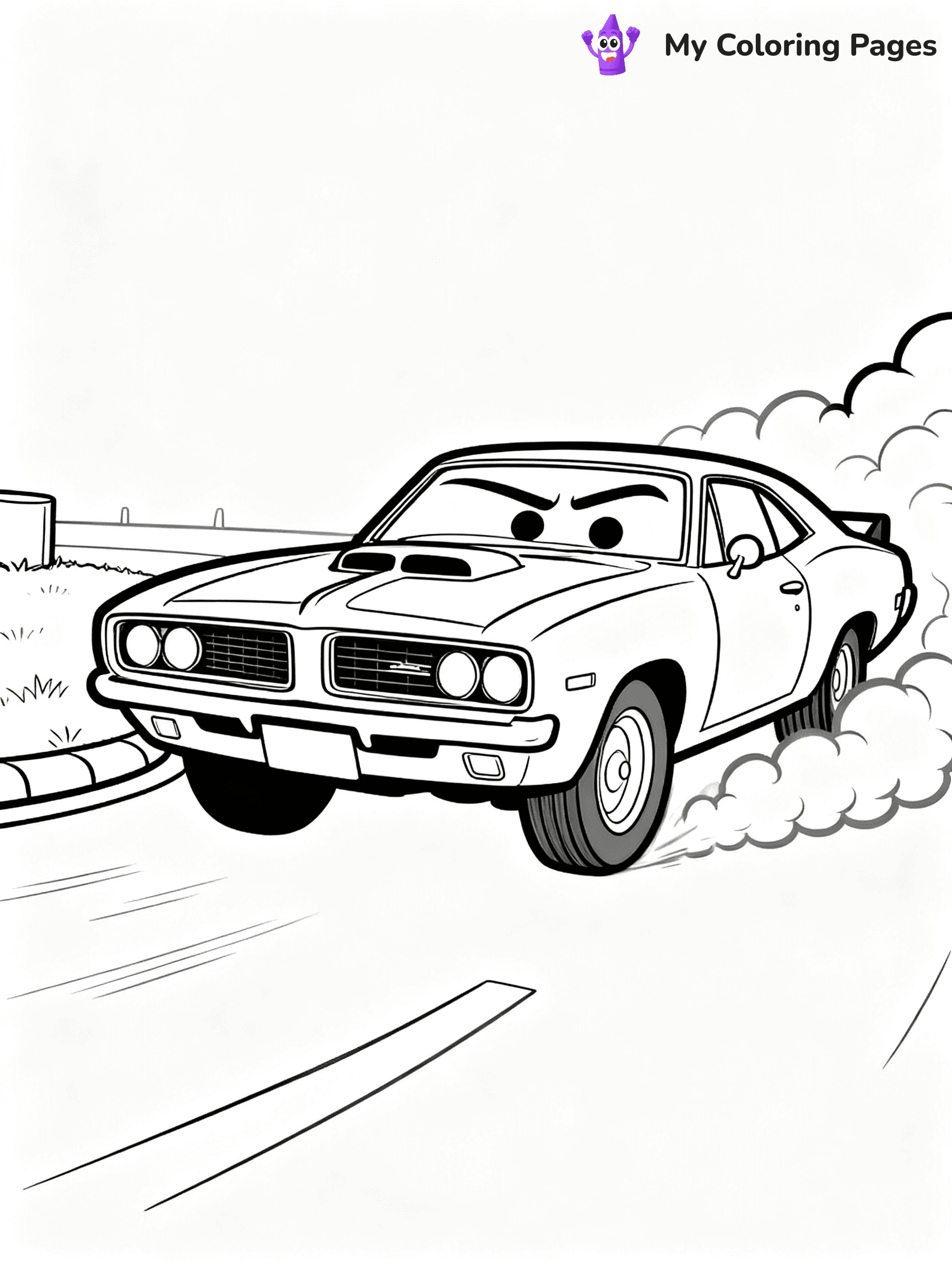 Classic Car Coloring Pages - 108