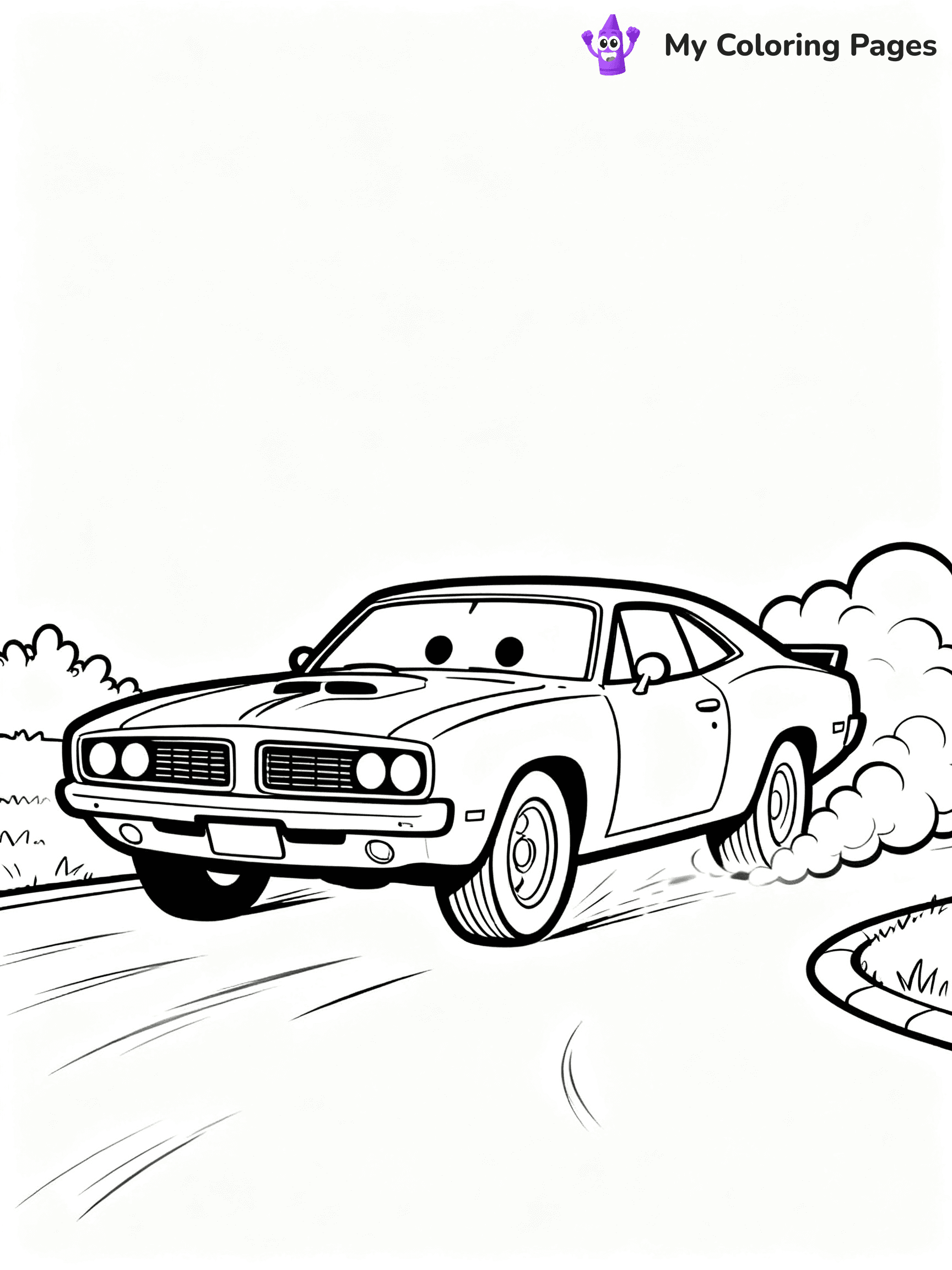 Classic Car Coloring Pages - 107