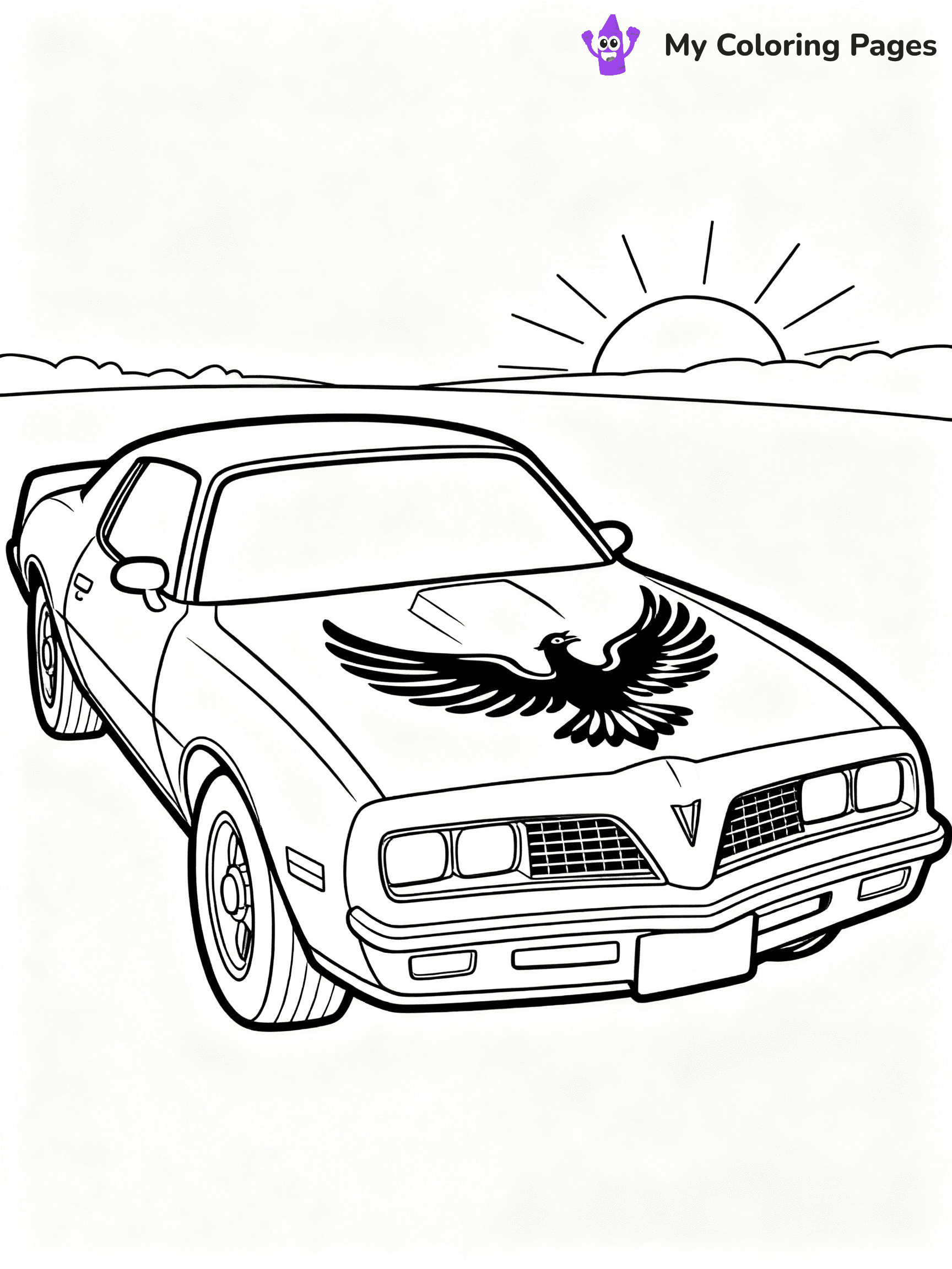 Classic Car Coloring Pages - 103