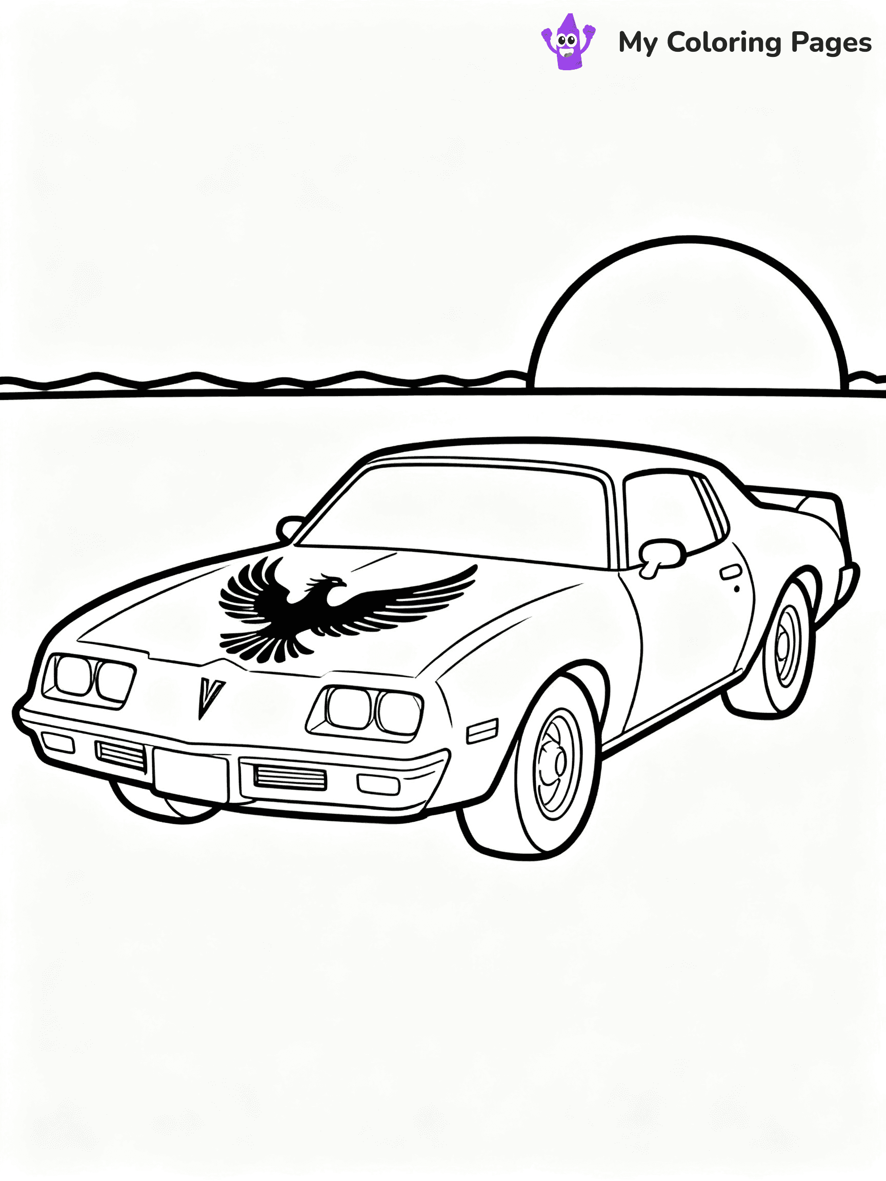 Classic Car Coloring Pages - 102