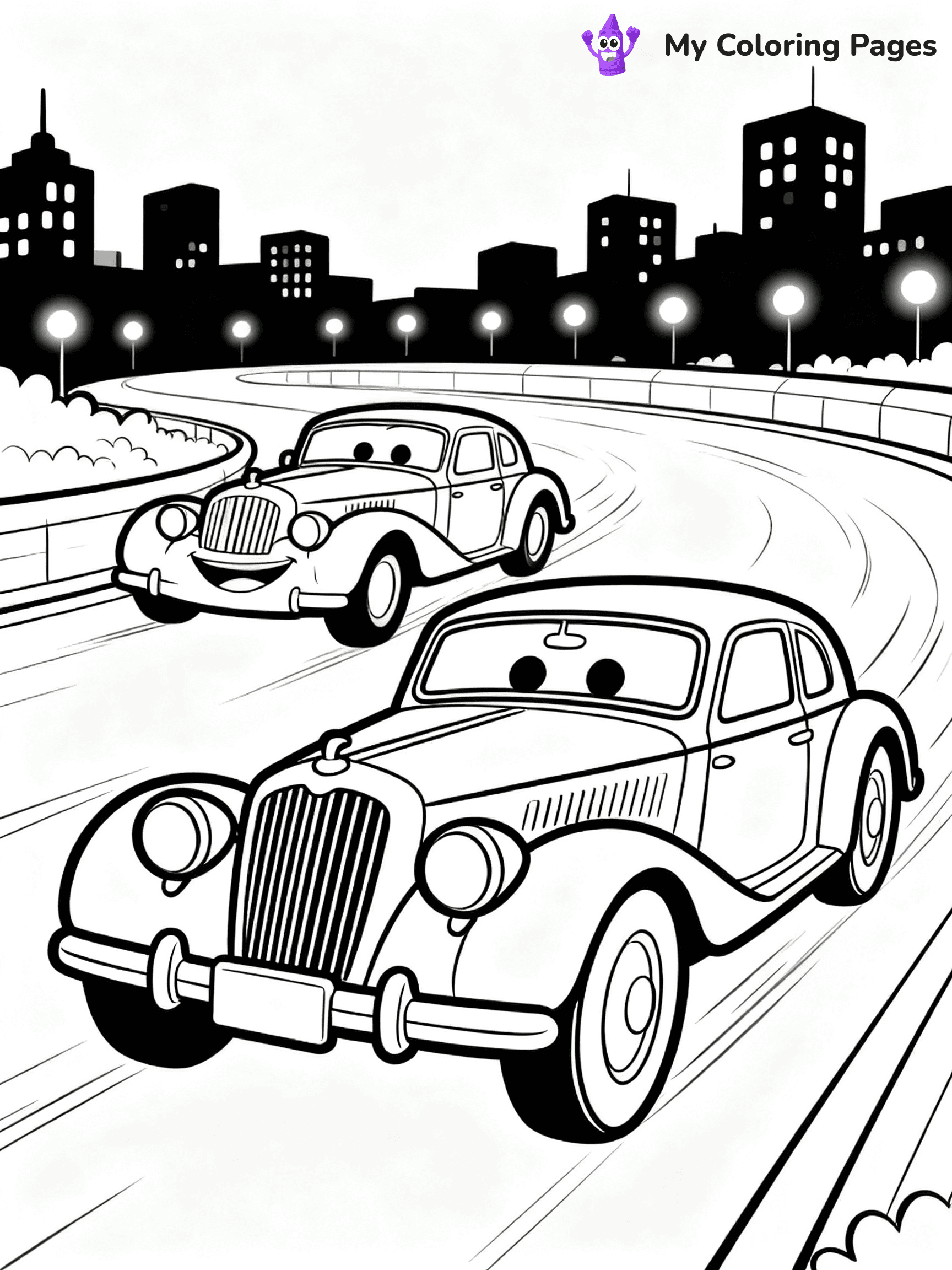 Classic Car Coloring Pages - 62