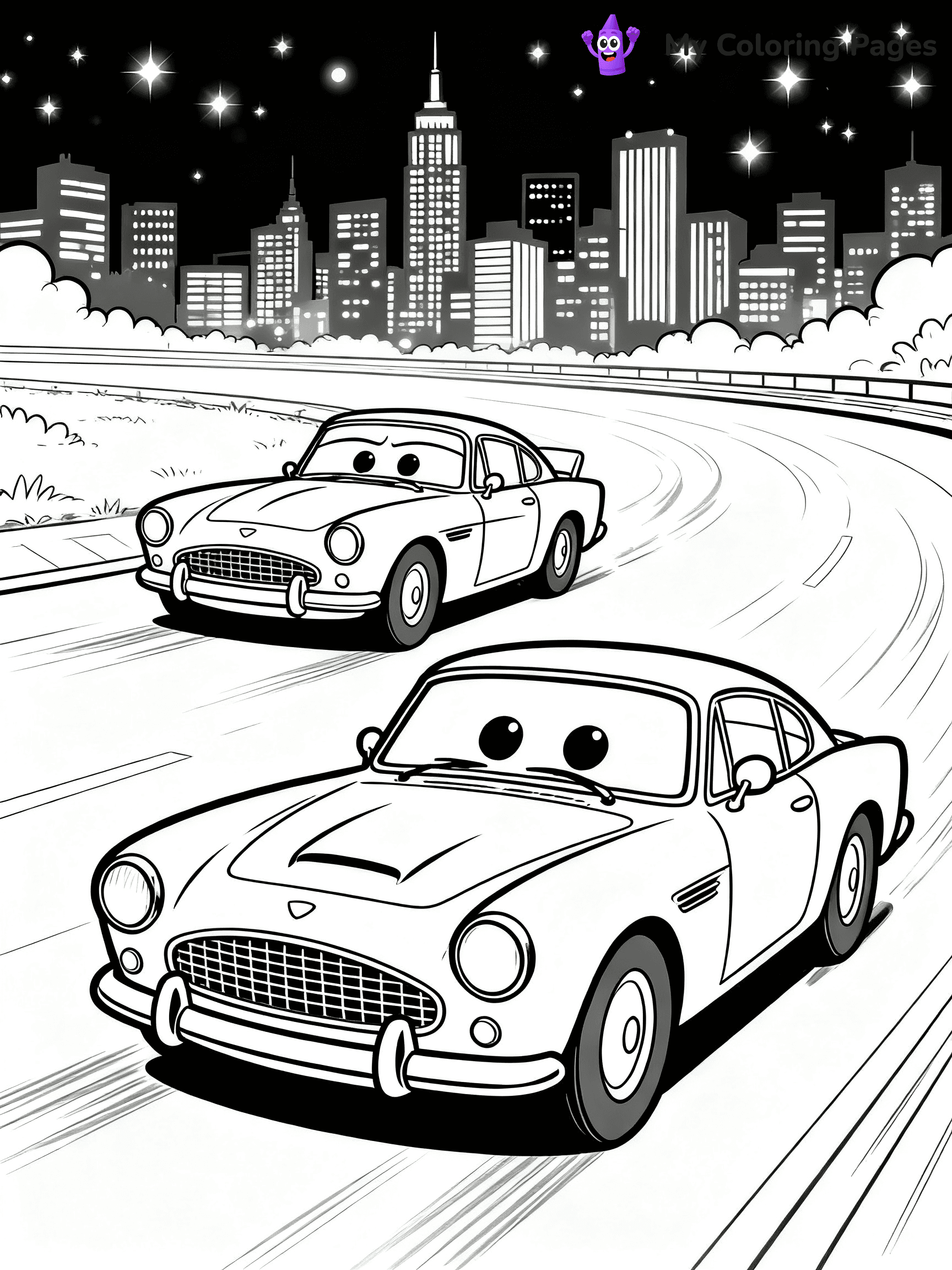 Classic Car Coloring Pages - 60