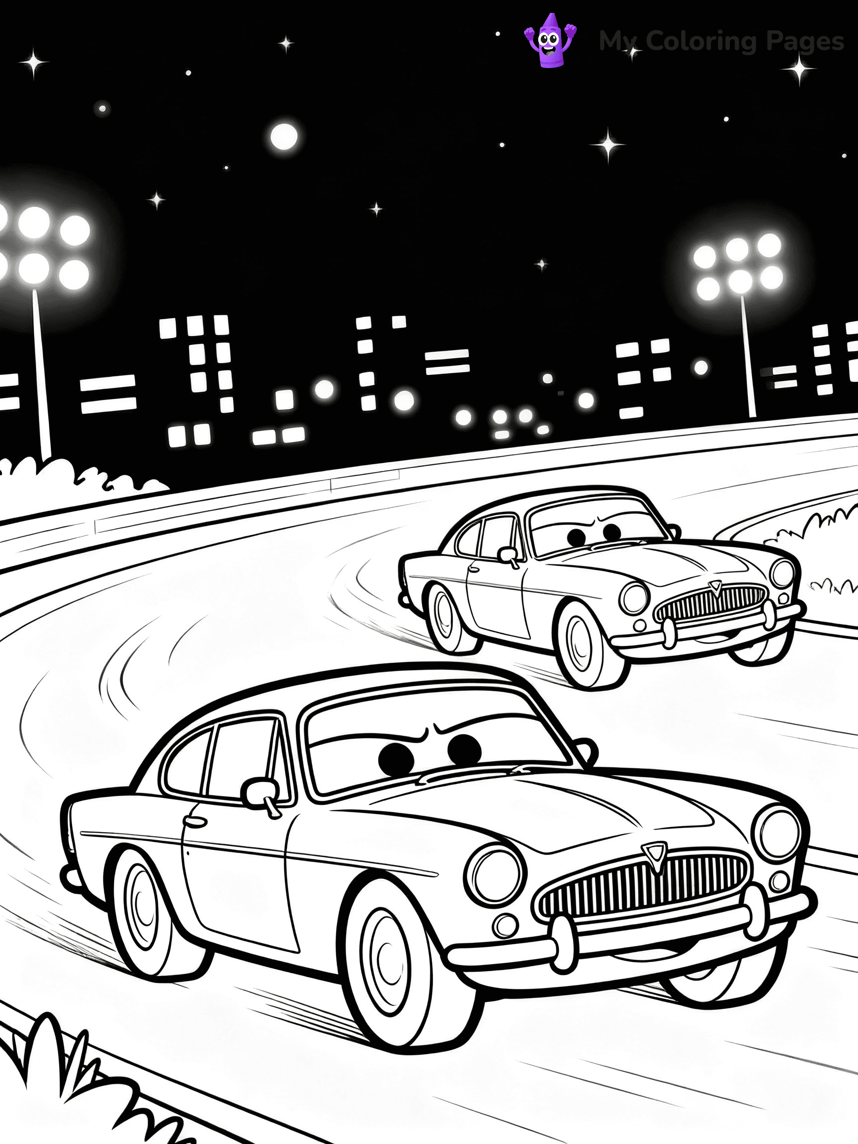 Classic Car Coloring Pages - 57
