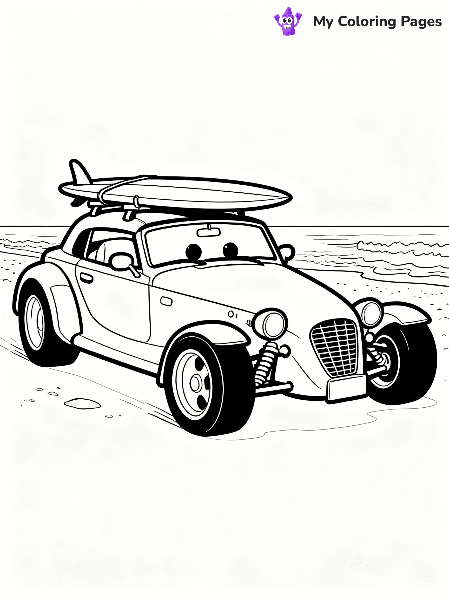 Classic Car Coloring Pages - 52