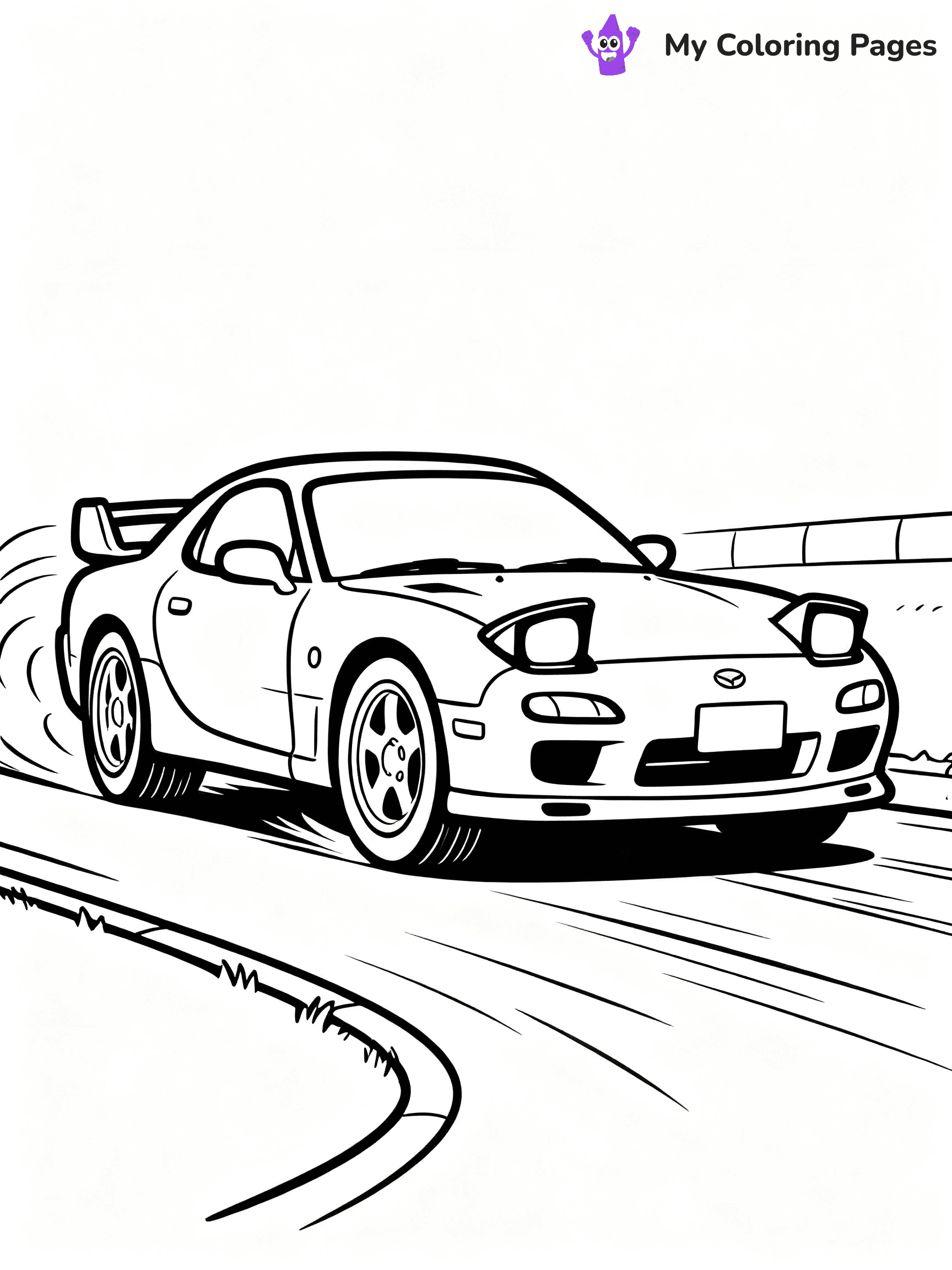 Classic Car Coloring Pages - 48