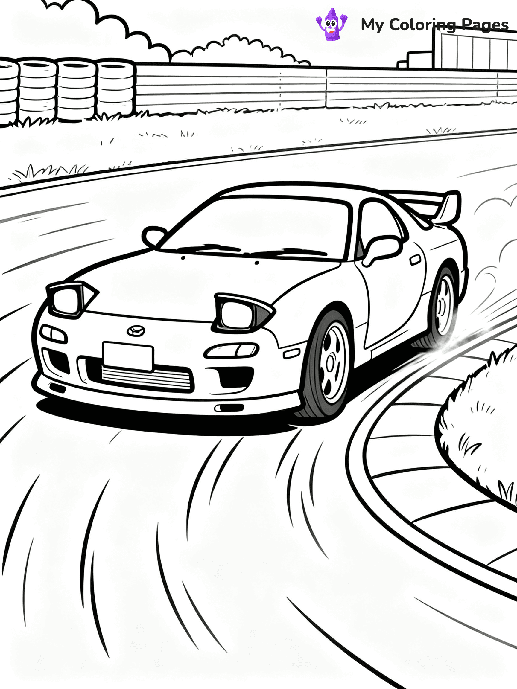 Classic Car Coloring Pages - 47