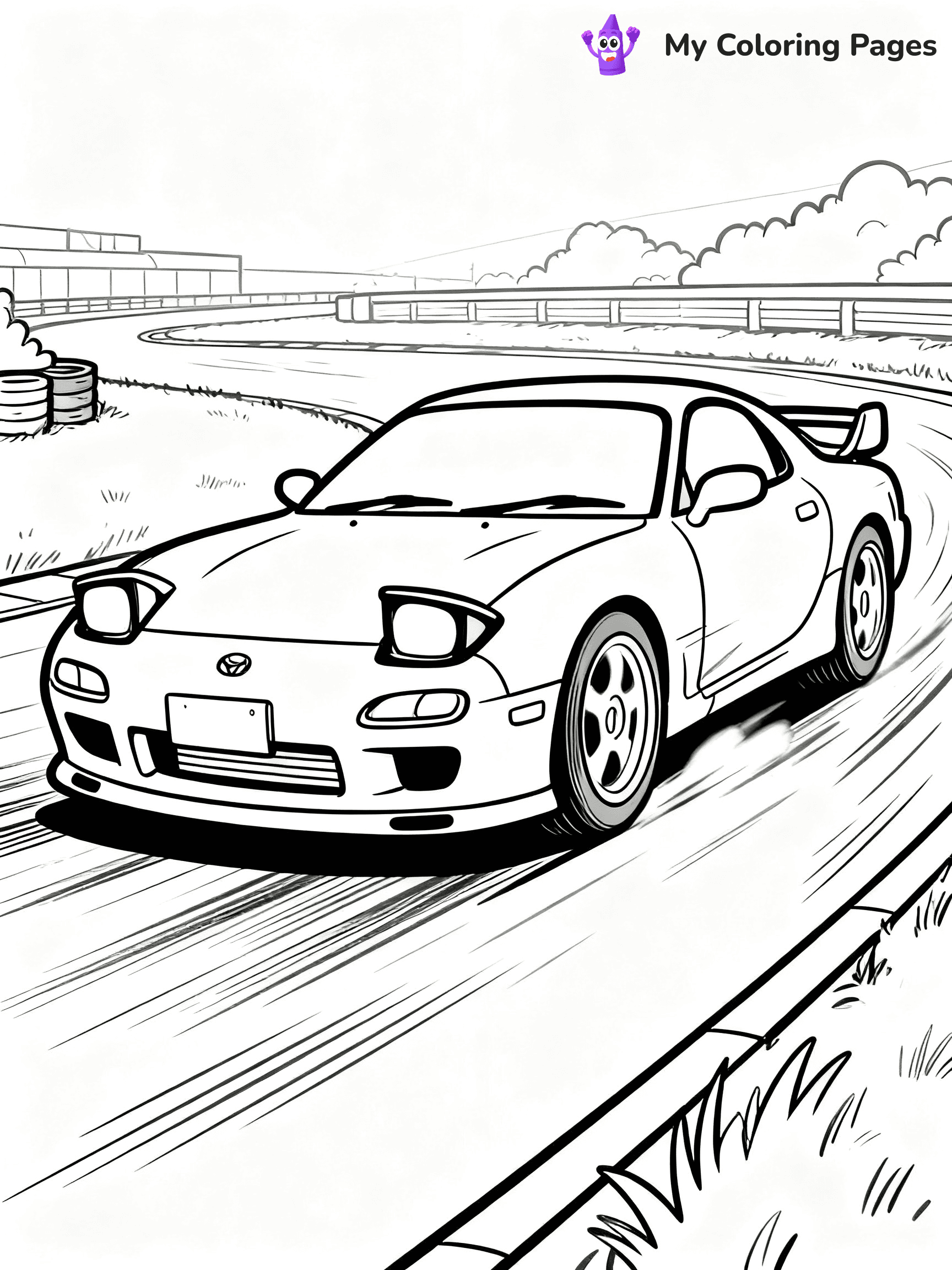 Classic Car Coloring Pages - 46