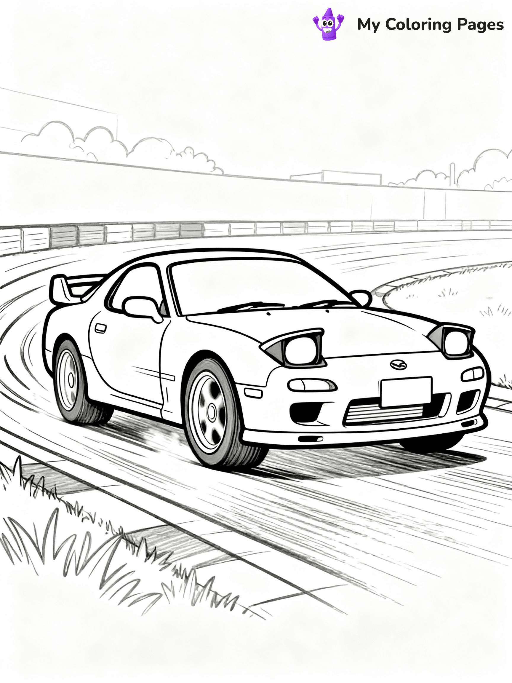 Classic Car Coloring Pages - 45