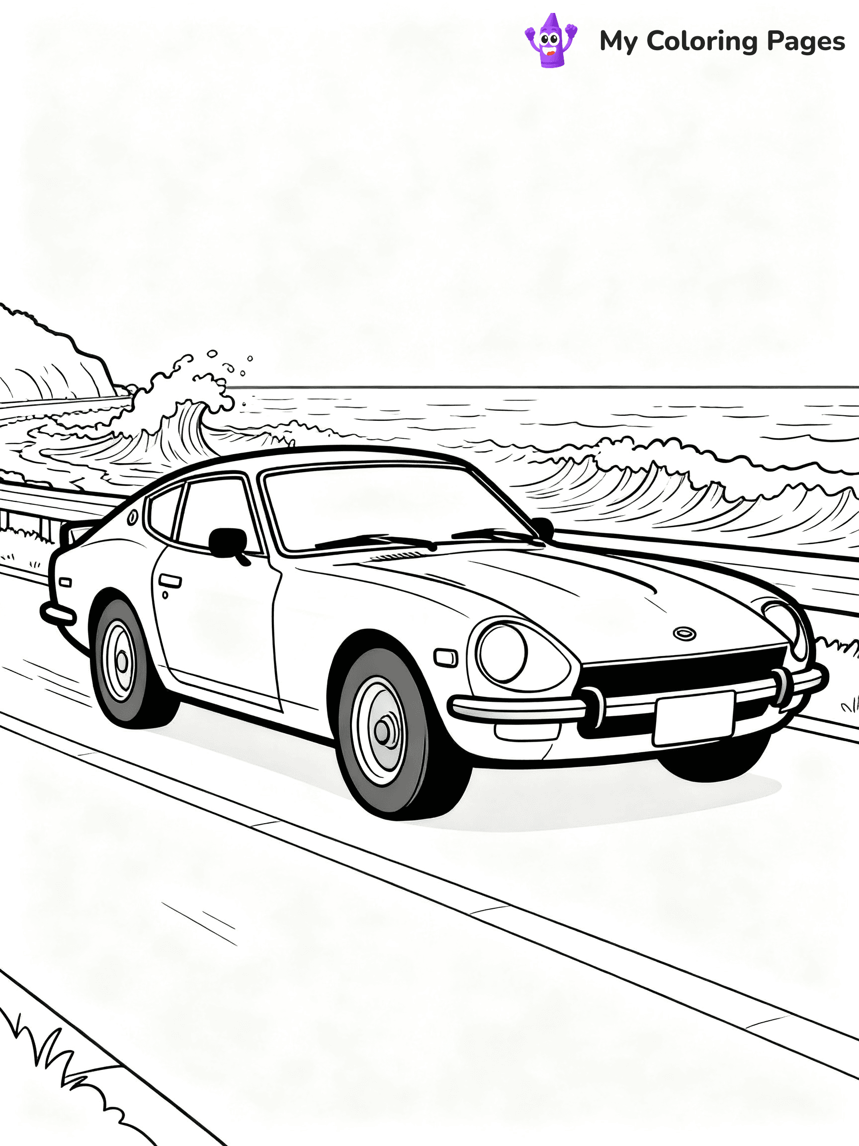 Classic Car Coloring Pages - 40