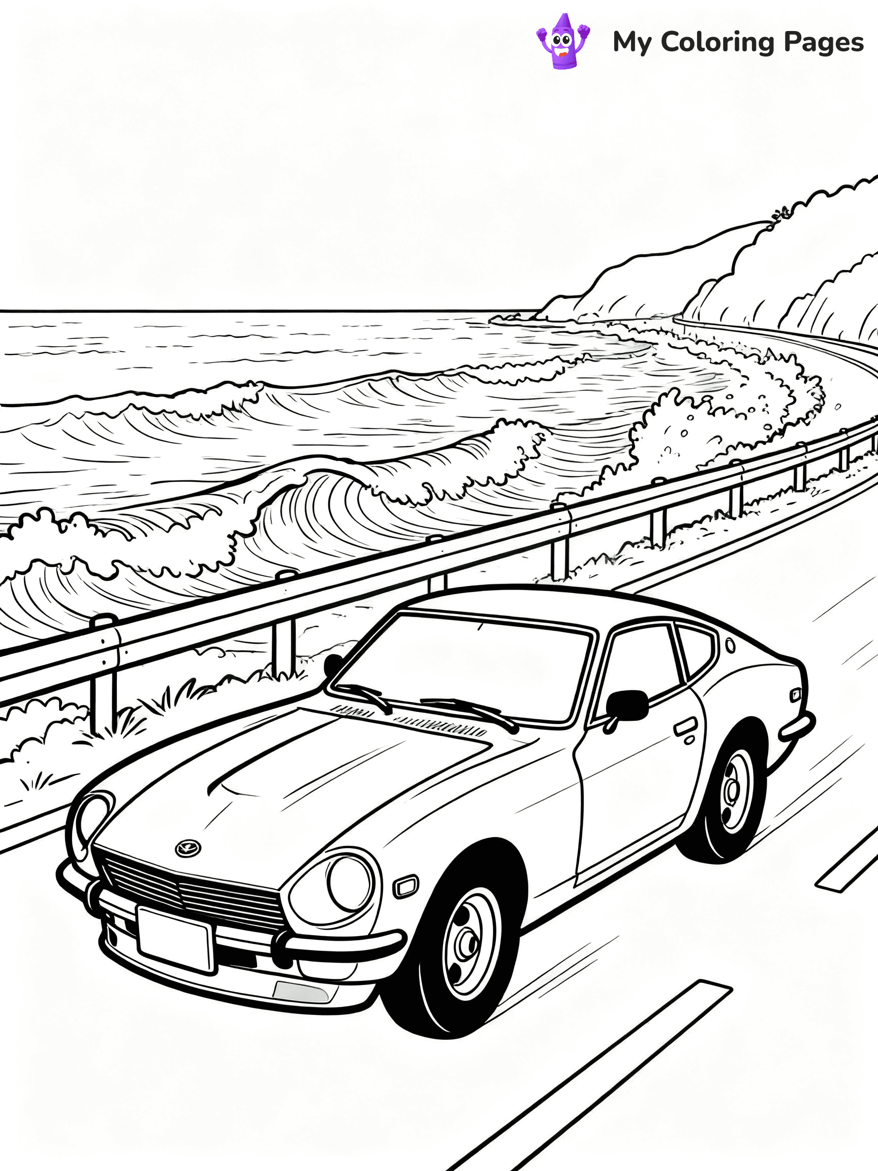 Classic Car Coloring Pages - 38