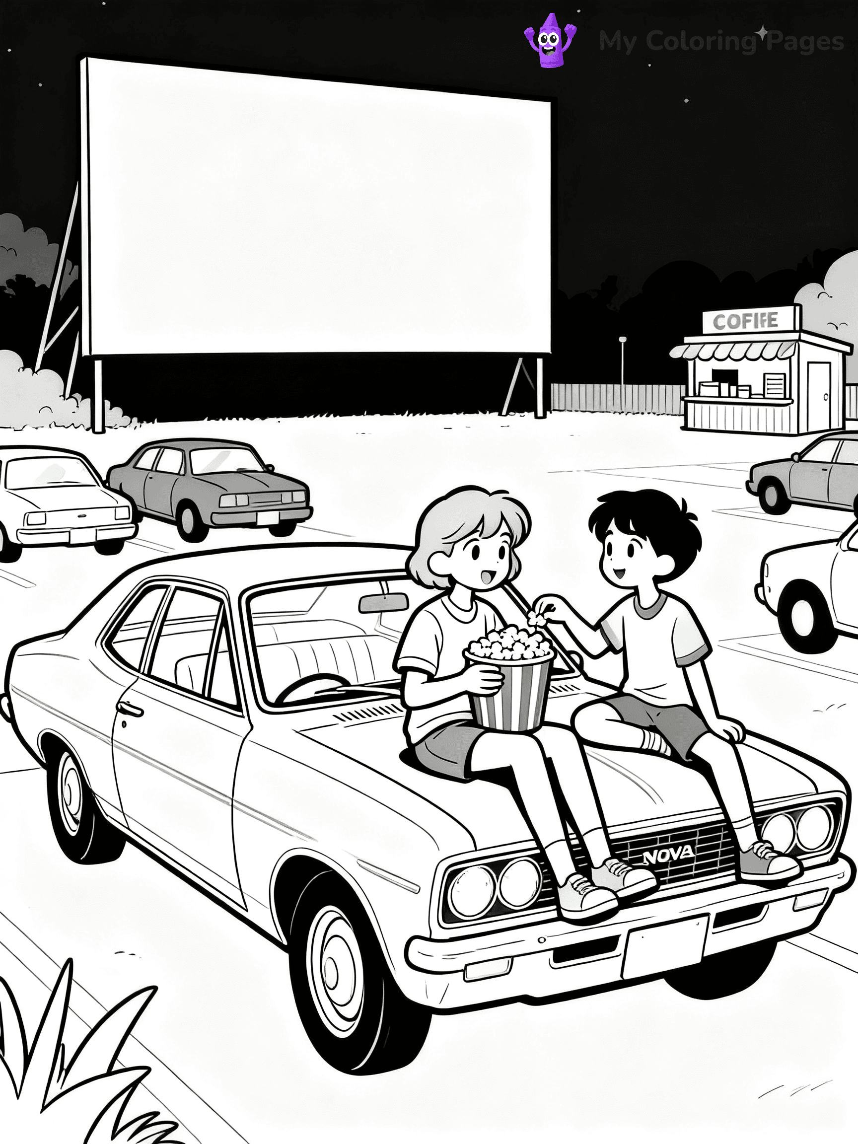 Classic Car Coloring Pages - 32