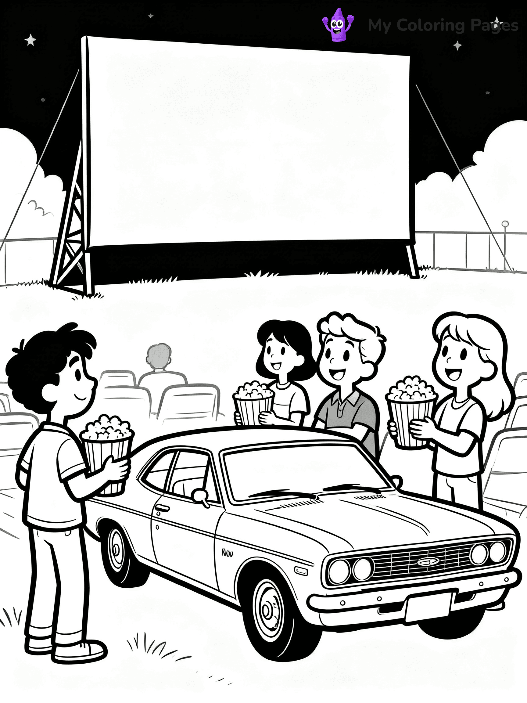 Classic Car Coloring Pages - 31