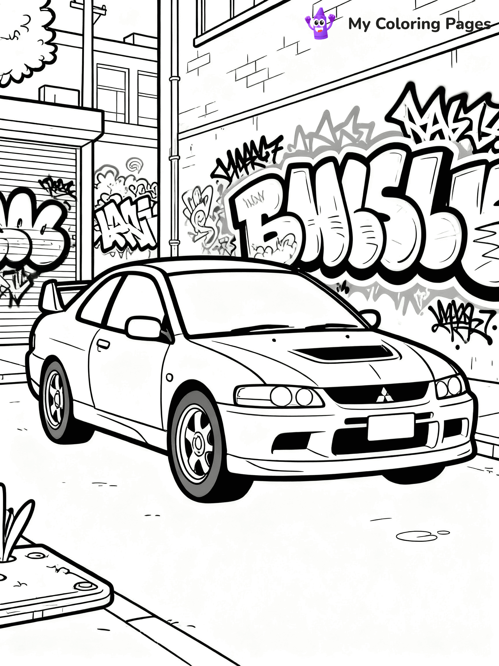 Classic Car Coloring Pages - 25