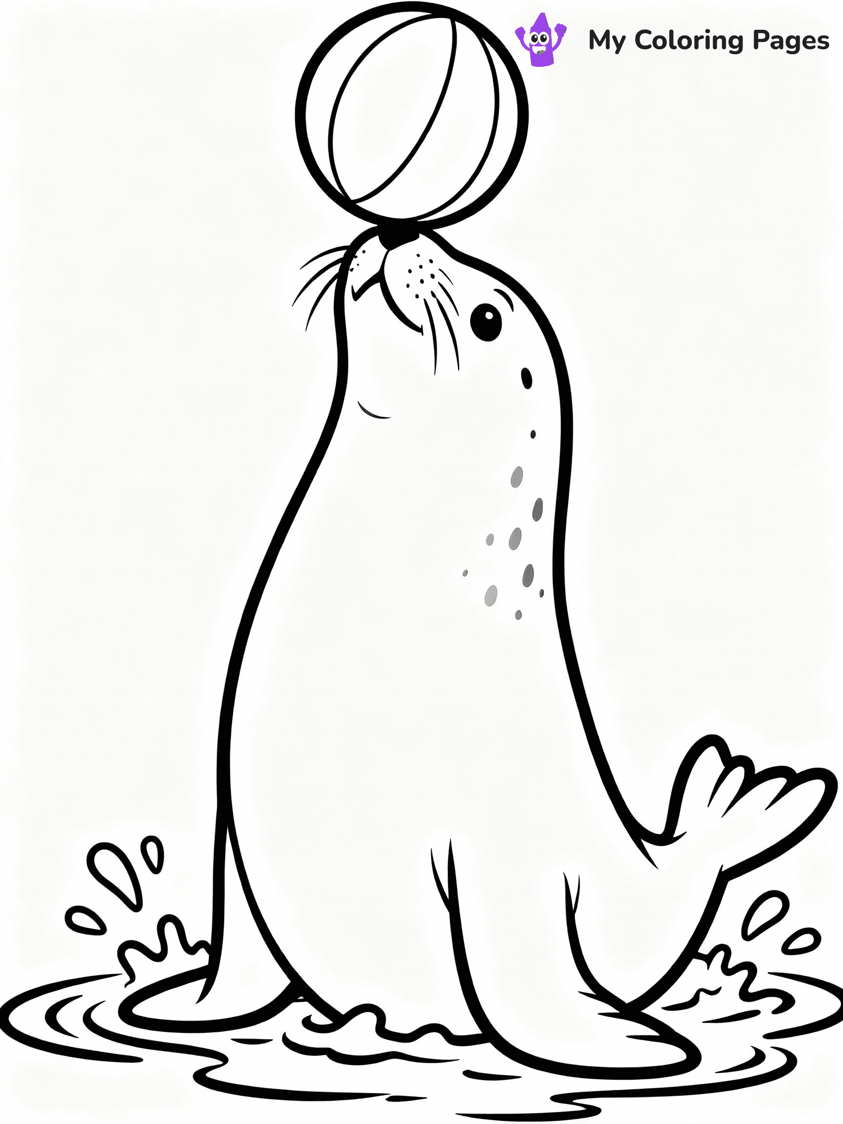 Arctic Animals Coloring Pages - 42