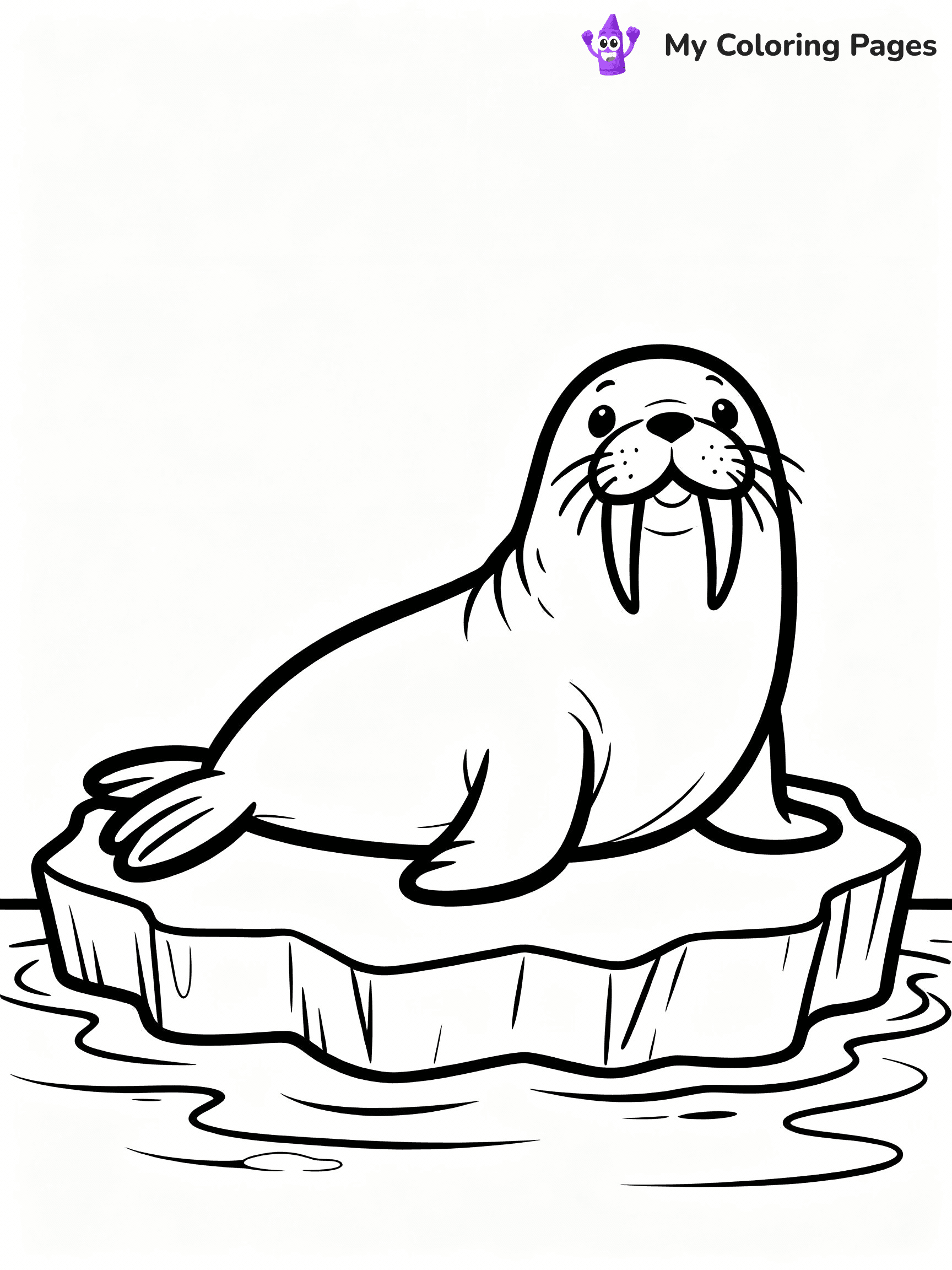Arctic Animals Coloring Pages - 28