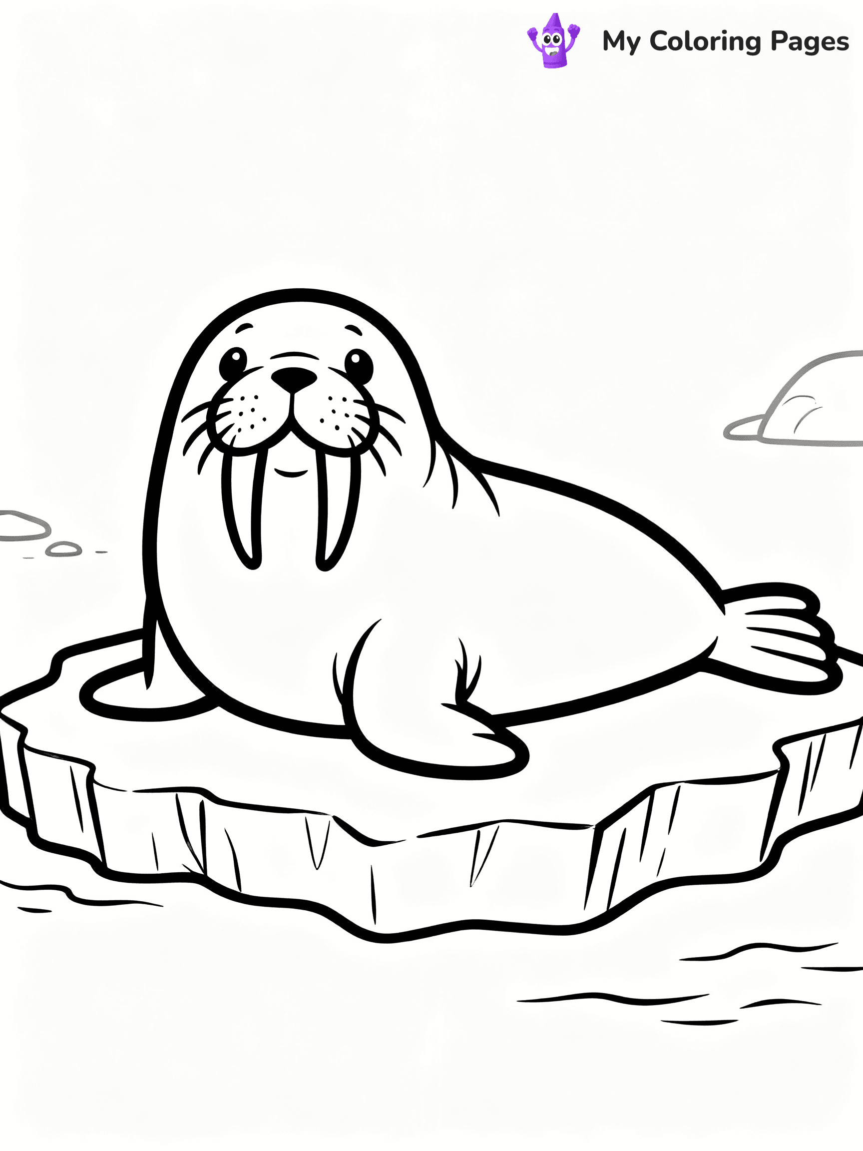 Arctic Animals Coloring Pages - 23