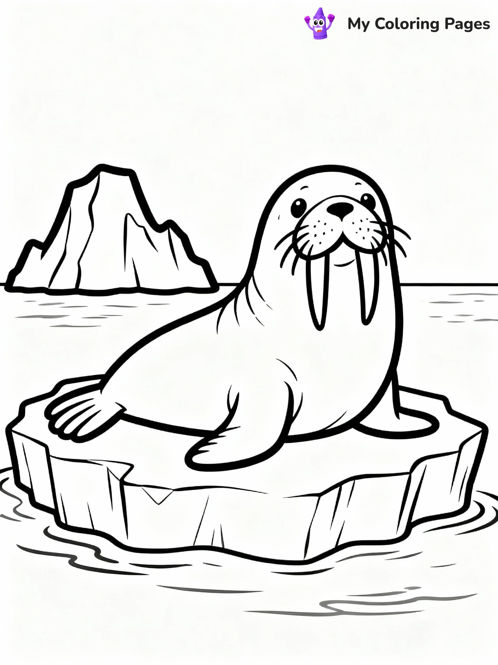 Arctic Animals Coloring Pages - 22