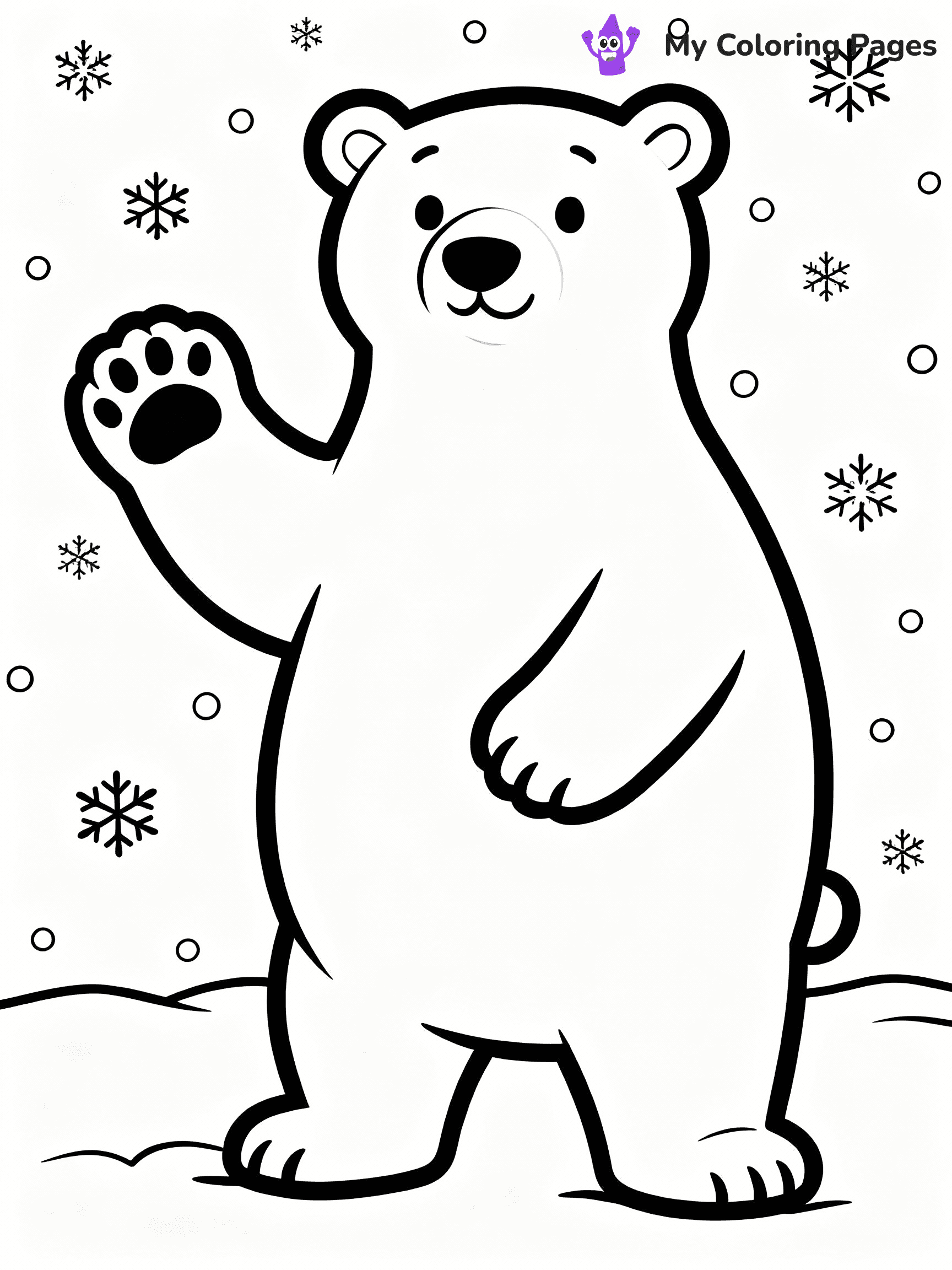 Arctic Animals Coloring Pages - 20