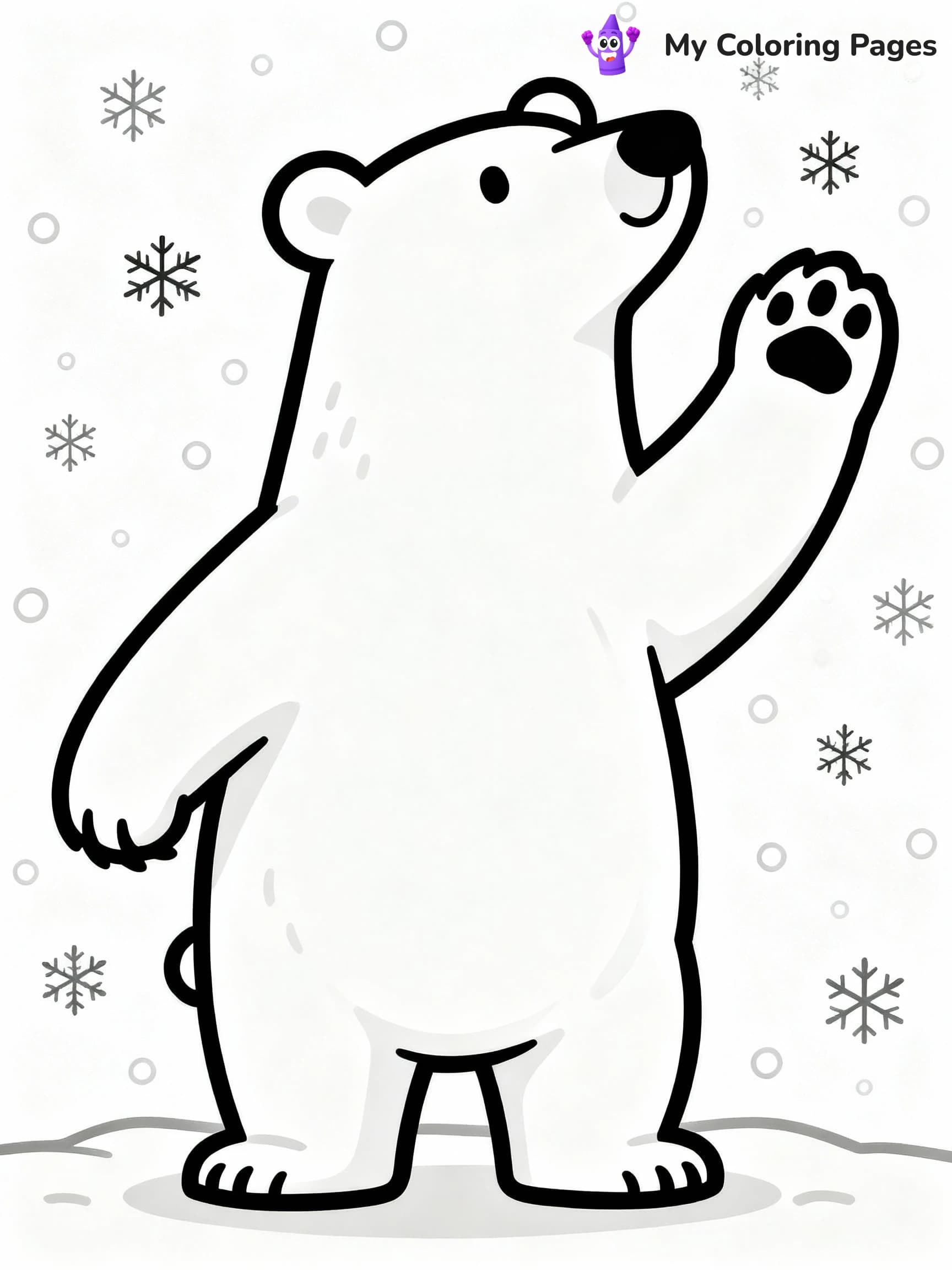 Arctic Animals Coloring Pages - 18