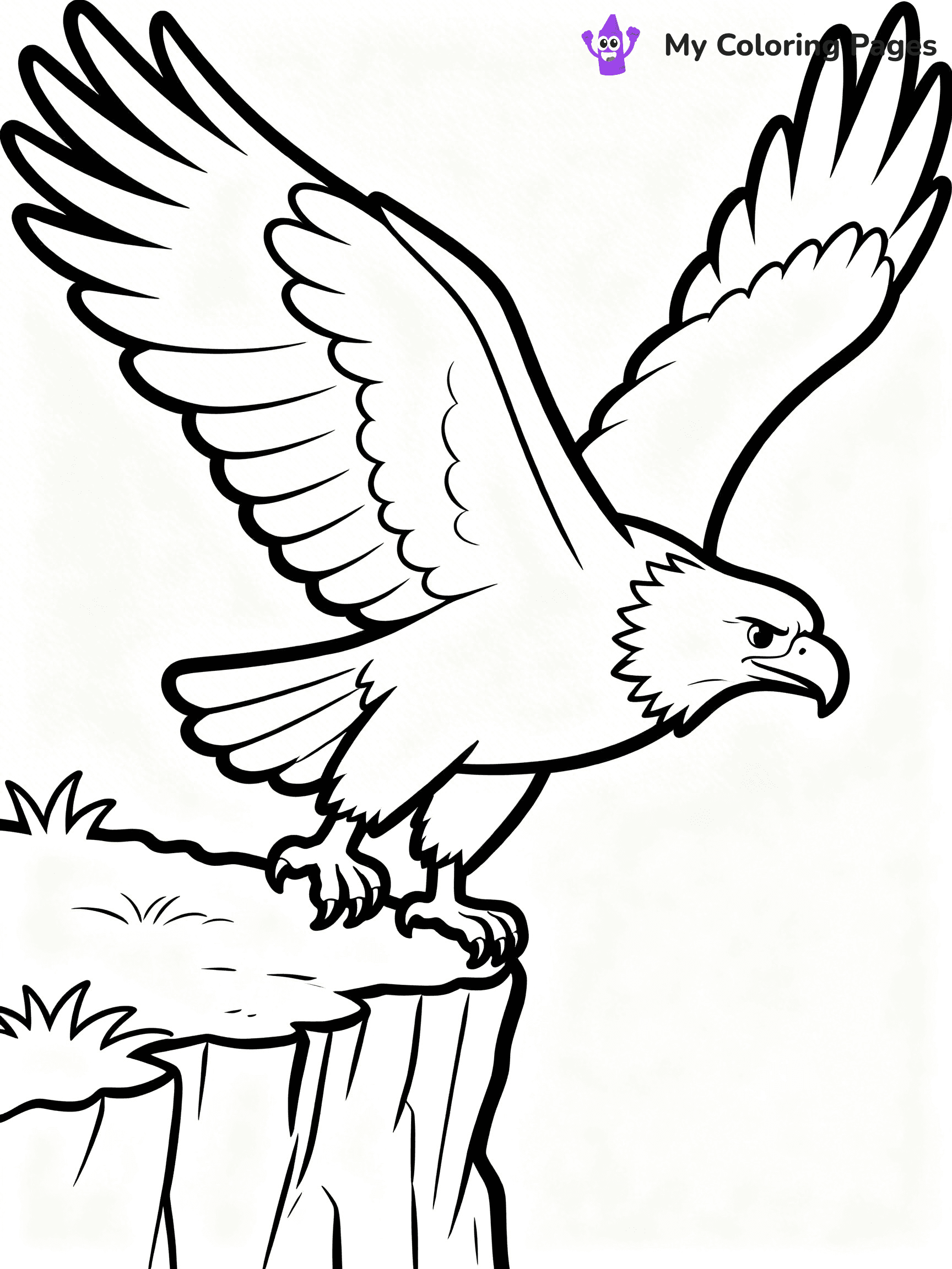 Bald Eagle Coloring Pages - 11