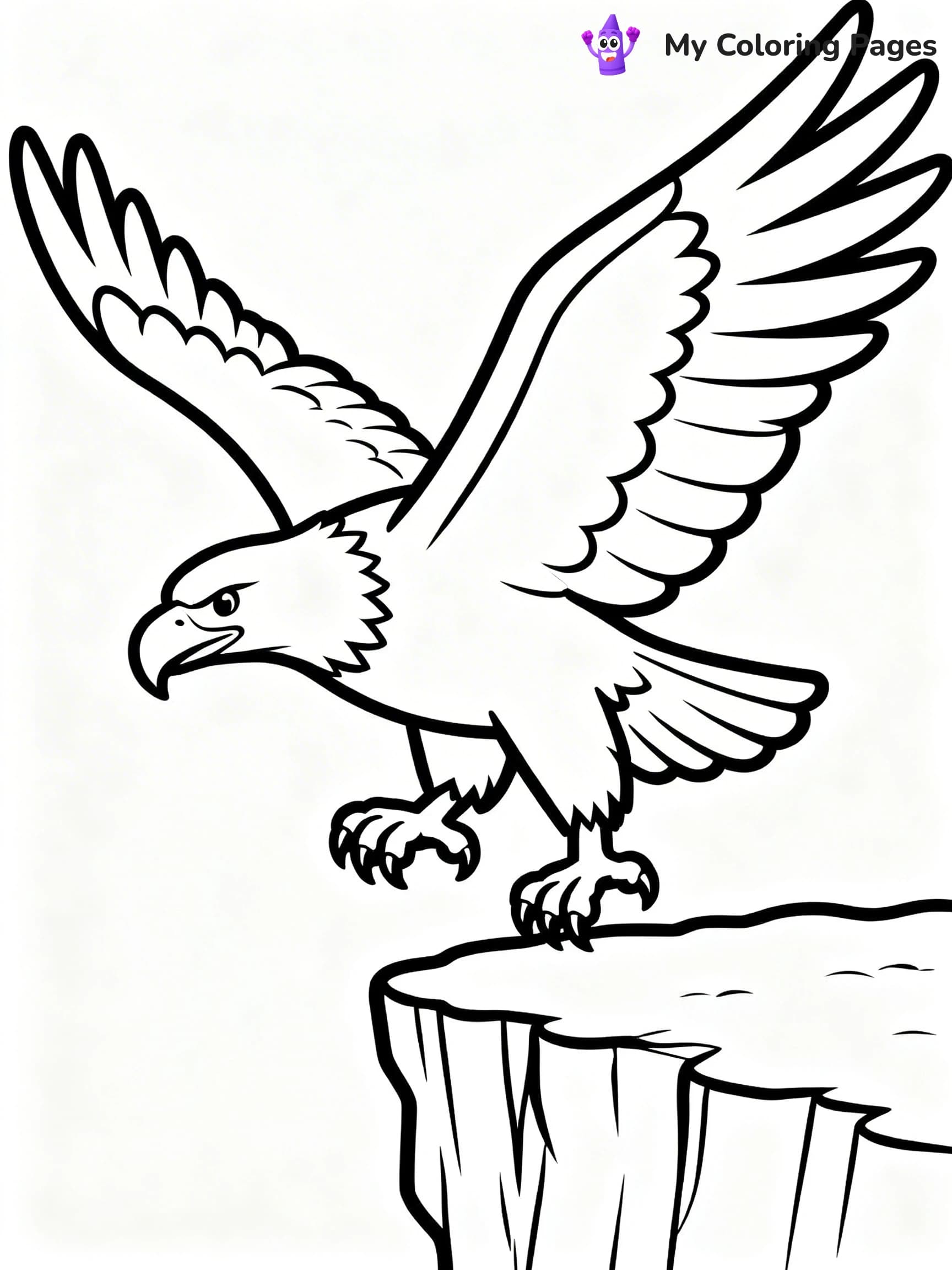 Bald Eagle Coloring Pages - 7