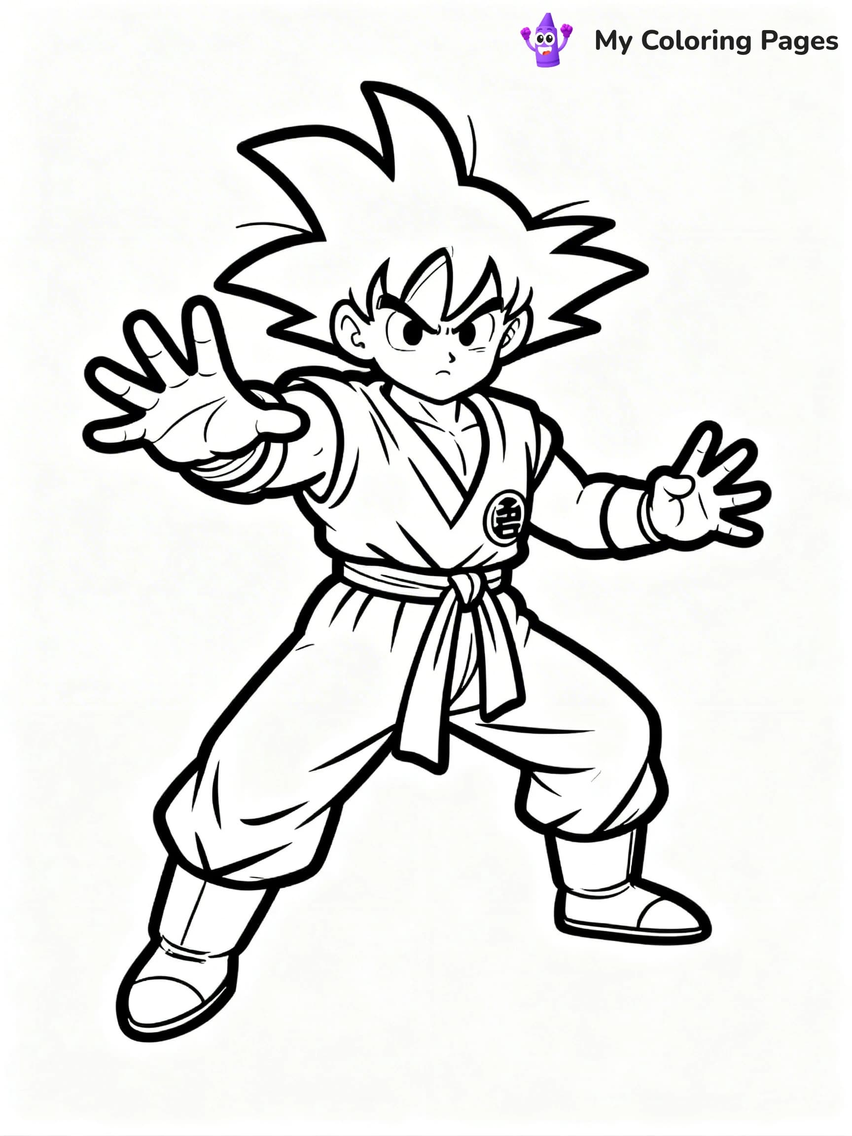 Cool Goku Coloring Pages - 24