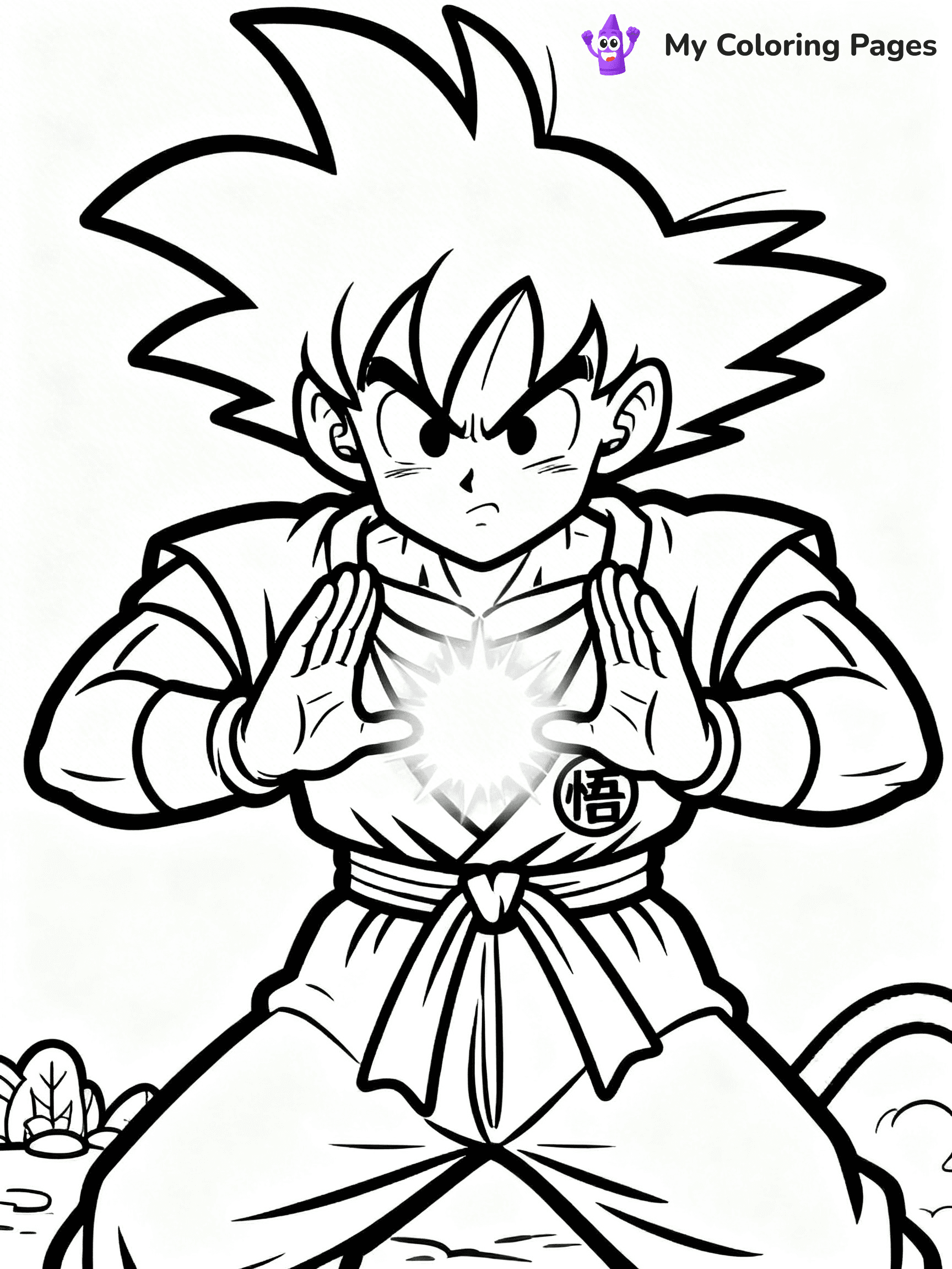 Cool Goku Coloring Pages - 23