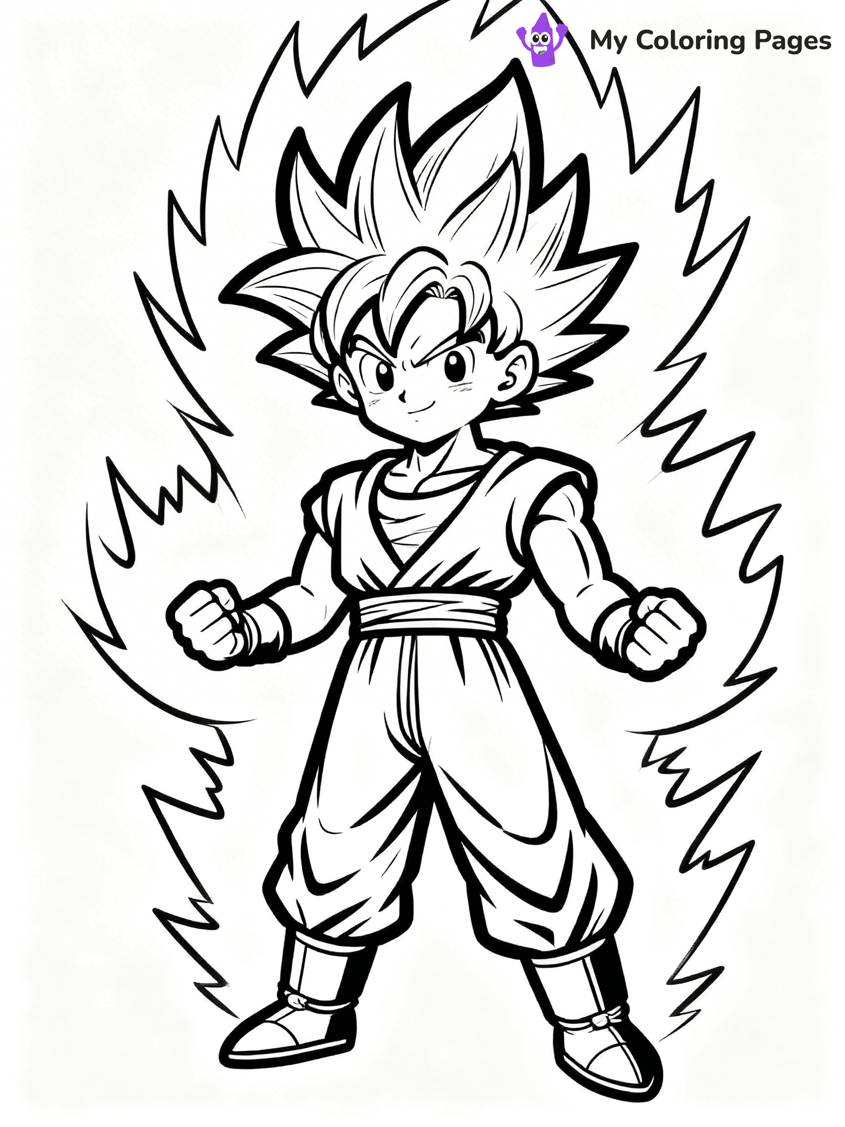 Cool Goku Coloring Pages - 21