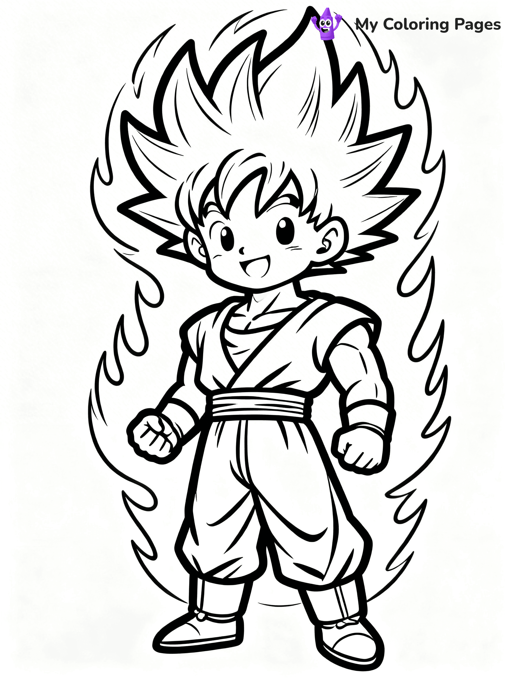 Cool Goku Coloring Pages - 20