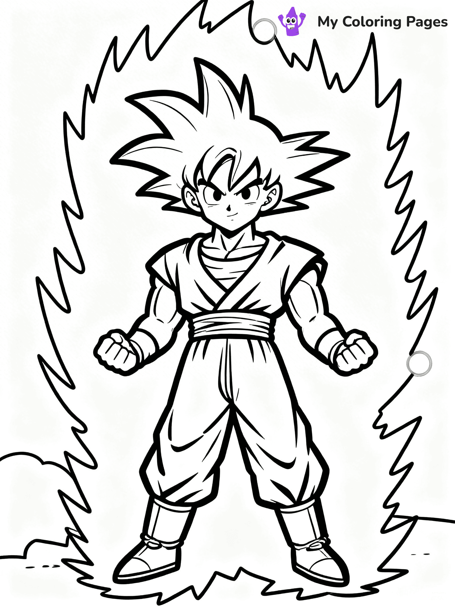 Cool Goku Coloring Pages - 19