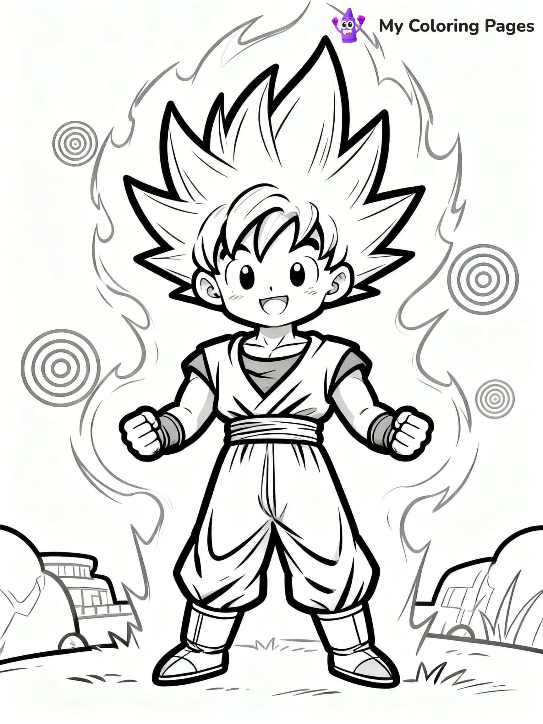 Cool Goku Coloring Pages - 18