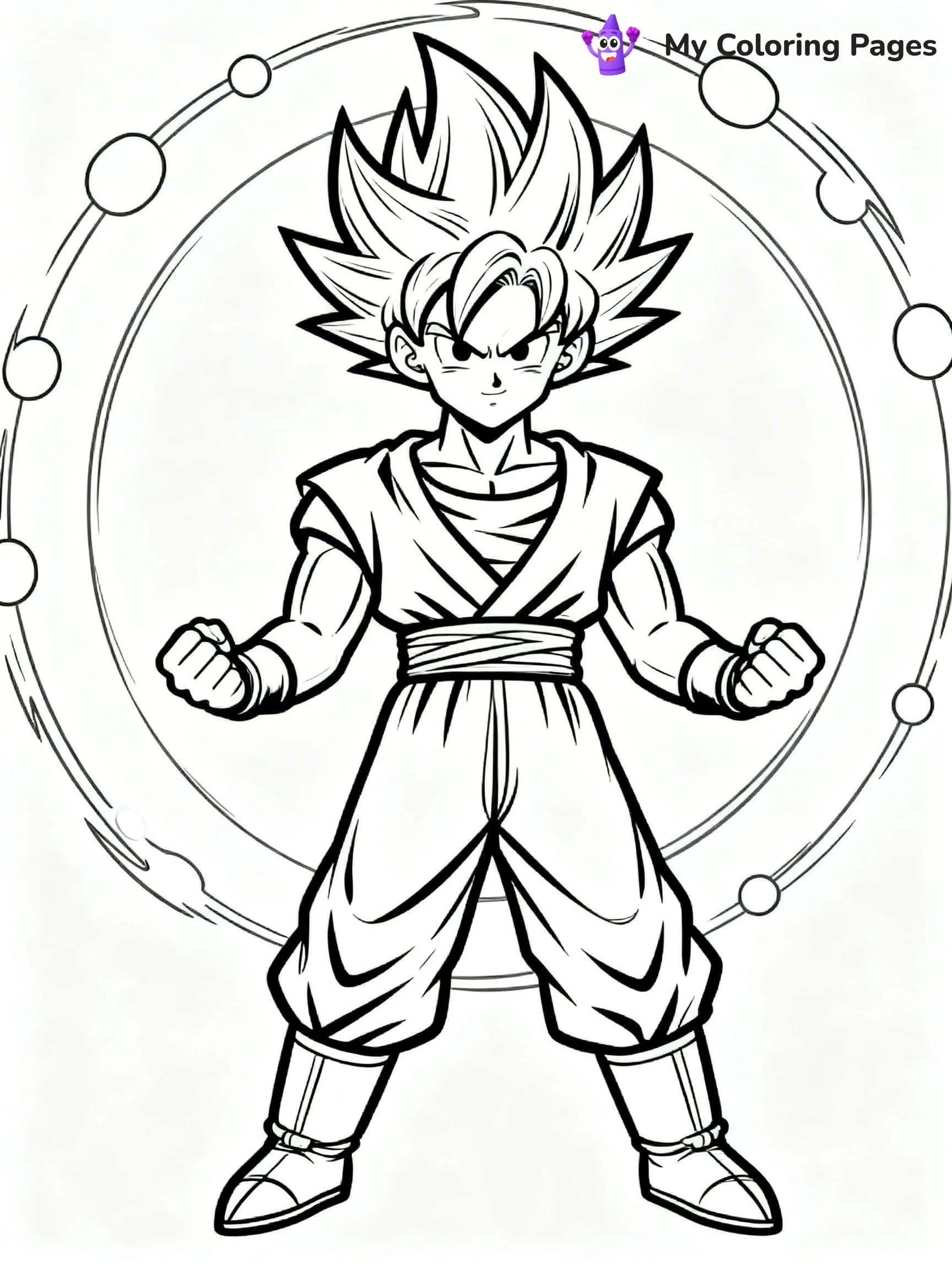 Cool Goku Coloring Pages - 15