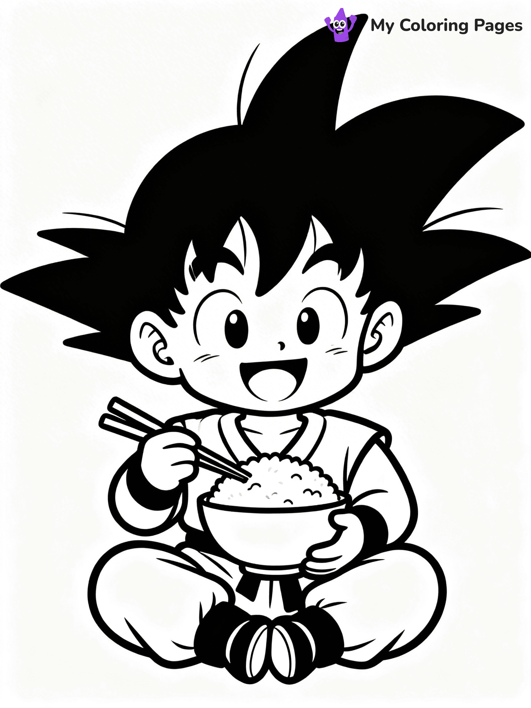 Cool Goku Coloring Pages - 11